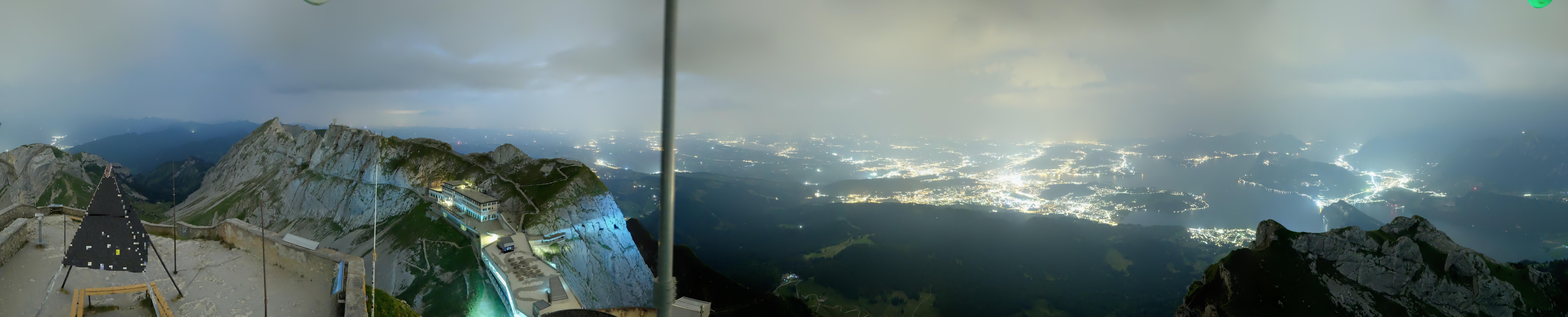 Archiv Foto Webcam Pilatus: Bergstation Kulm