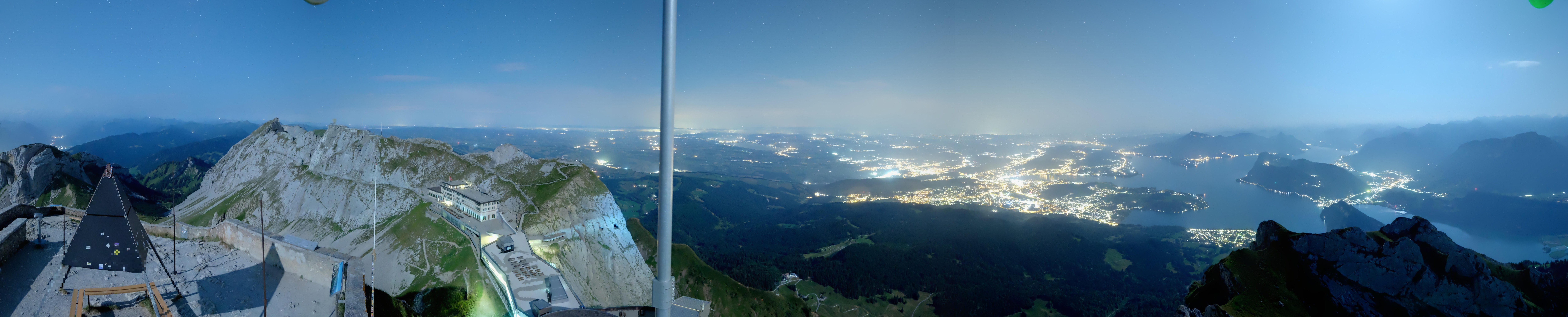Archiv Foto Webcam Pilatus: Bergstation Kulm