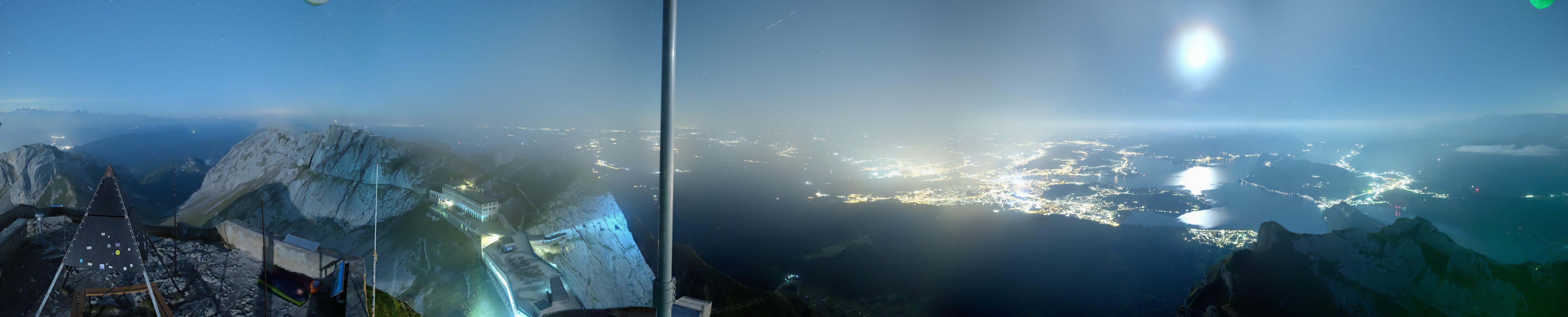 Archiv Foto Webcam Pilatus: Bergstation Kulm