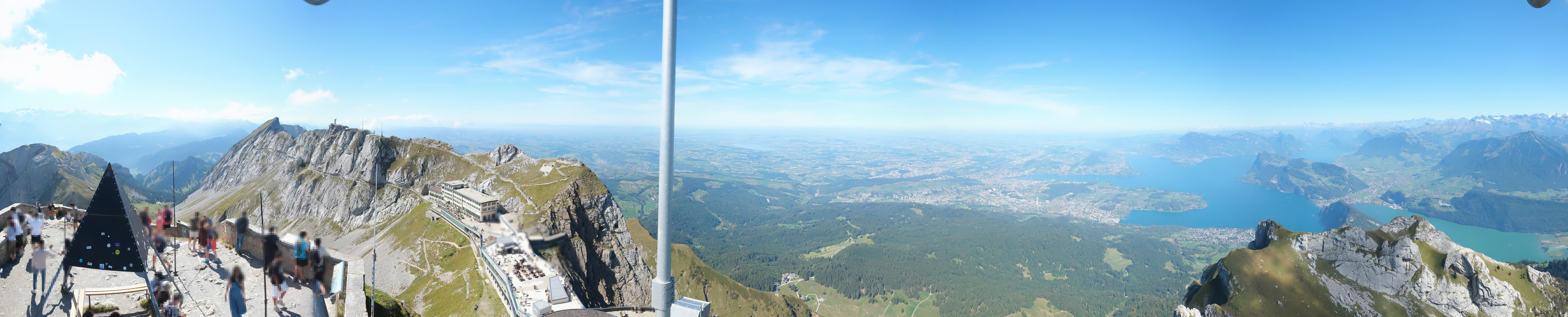 Archiv Foto Webcam Pilatus: Bergstation Kulm