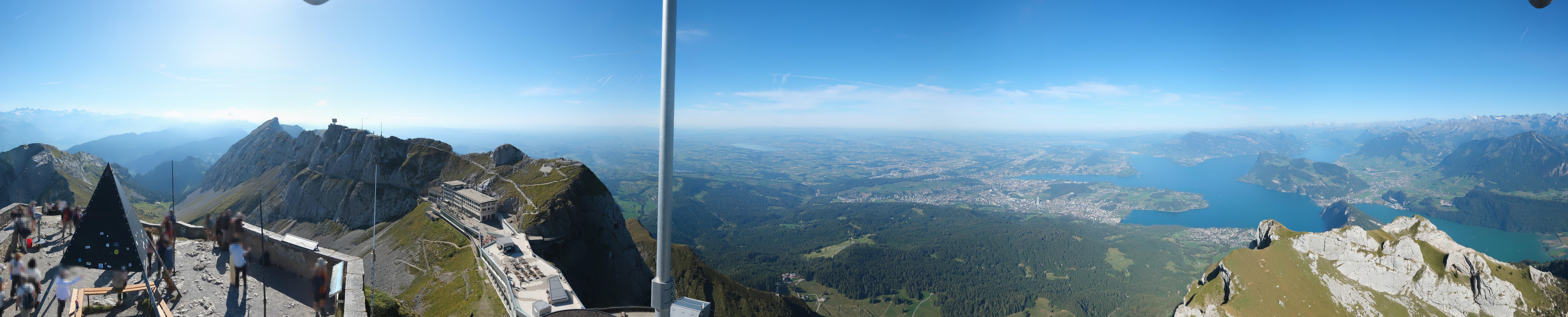 Archiv Foto Webcam Pilatus: Bergstation Kulm