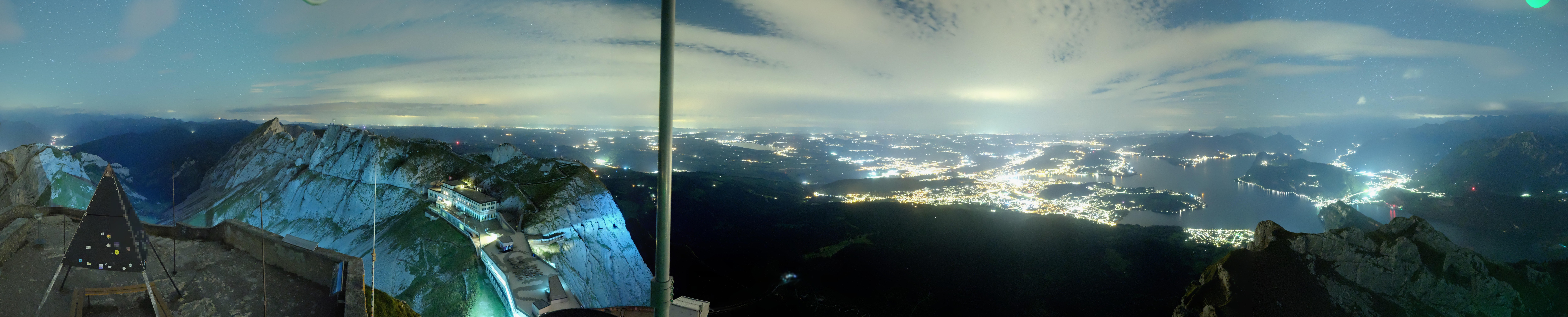Archiv Foto Webcam Pilatus: Bergstation Kulm