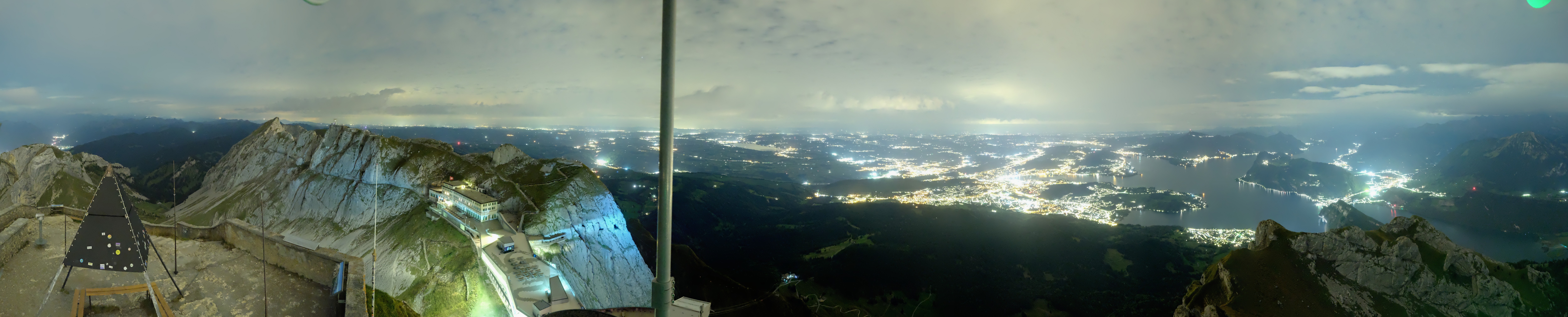 Archiv Foto Webcam Pilatus: Bergstation Kulm