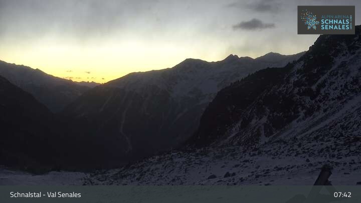 Archiv Foto Webcam Alpin Arena Schnals: Bergstation Lazaun Gondelbahn