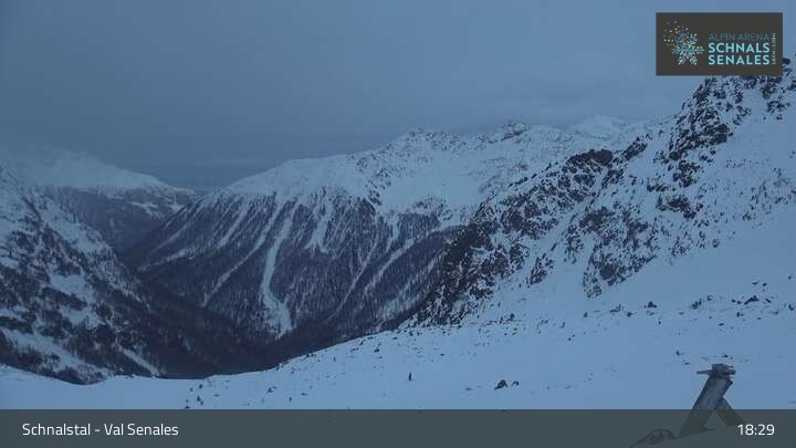 Archiv Foto Webcam Alpin Arena Schnals: Bergstation Lazaun Gondelbahn