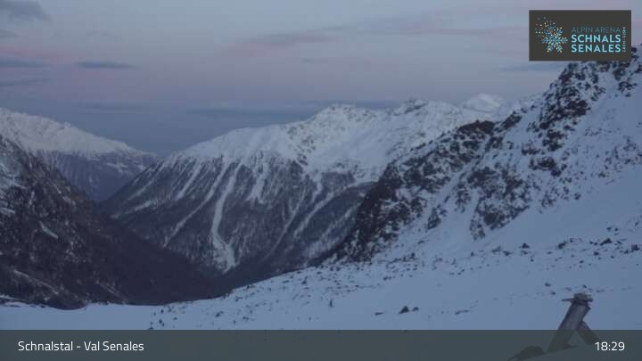 Archiv Foto Webcam Alpin Arena Schnals: Bergstation Lazaun Gondelbahn