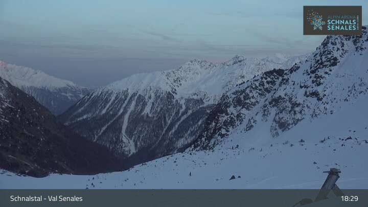 Archived image Webcam Alpin Arena Schnals: Top Station Lazaun