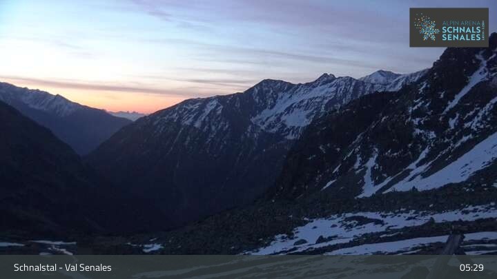 Archived image Webcam Alpin Arena Schnals: Top Station Lazaun