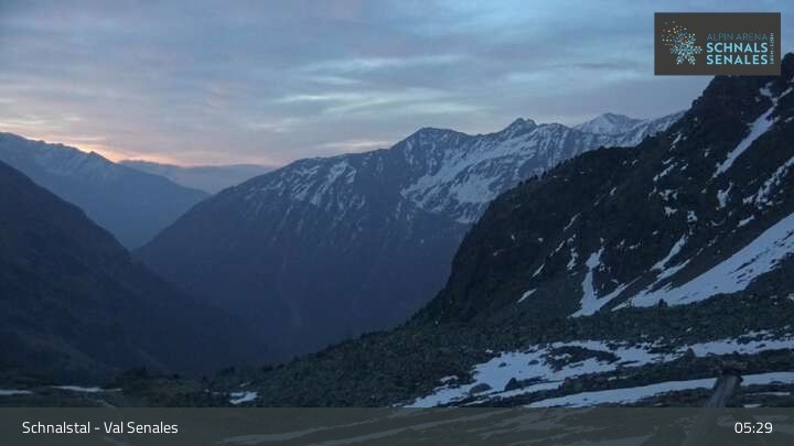 Archived image Webcam Alpin Arena Schnals: Top Station Lazaun