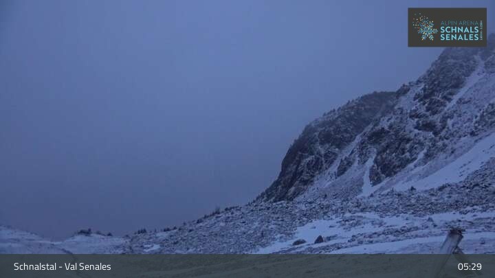 Archiv Foto Webcam Alpin Arena Schnals: Bergstation Lazaun Gondelbahn