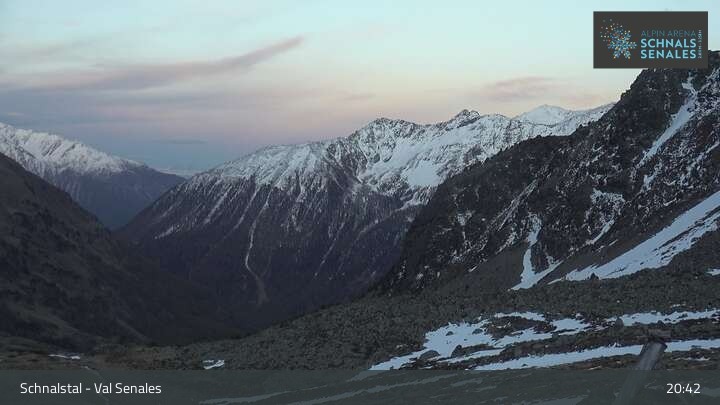 Archiv Foto Webcam Alpin Arena Schnals: Bergstation Lazaun Gondelbahn