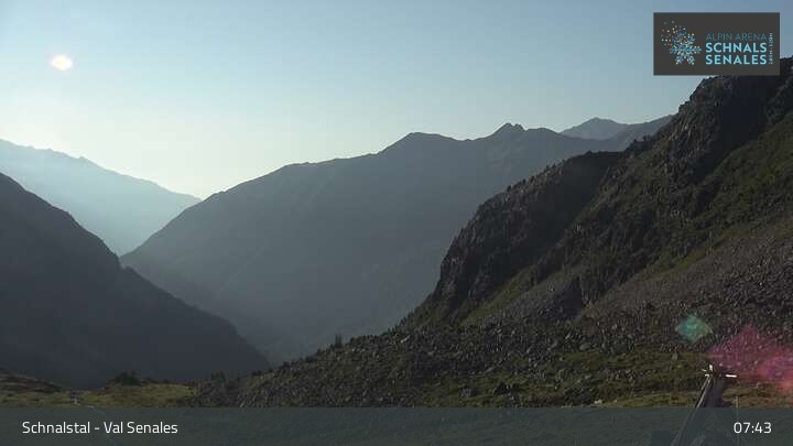 Archiv Foto Webcam Alpin Arena Schnals: Bergstation Lazaun Gondelbahn