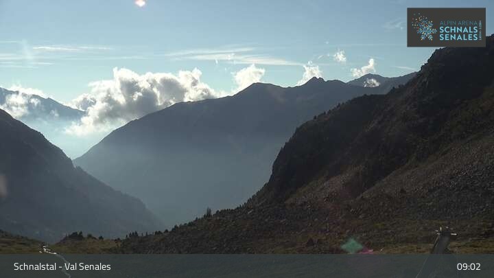 Archiv Foto Webcam Alpin Arena Schnals: Bergstation Lazaun Gondelbahn