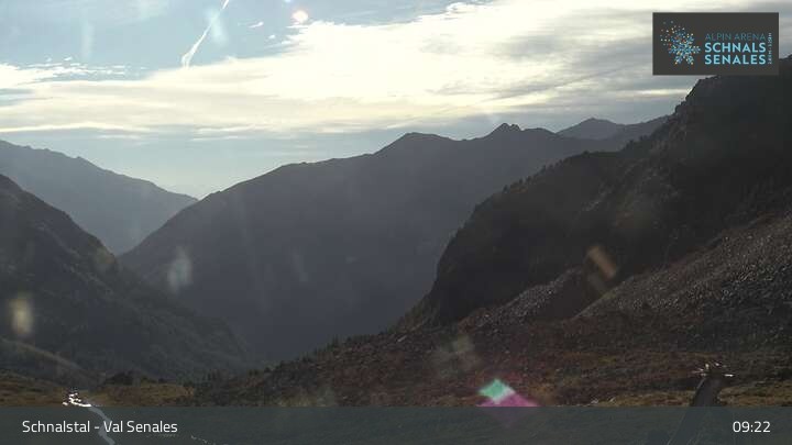Archiv Foto Webcam Alpin Arena Schnals: Bergstation Lazaun Gondelbahn