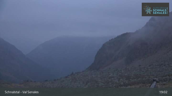 Archiv Foto Webcam Alpin Arena Schnals: Bergstation Lazaun Gondelbahn