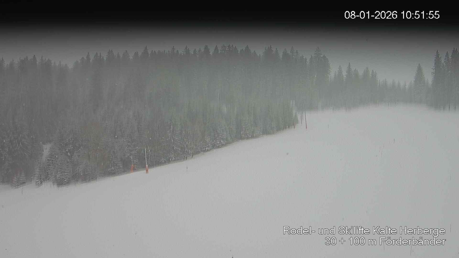 Archiv Foto Webcam Skipiste Kalte Herberge