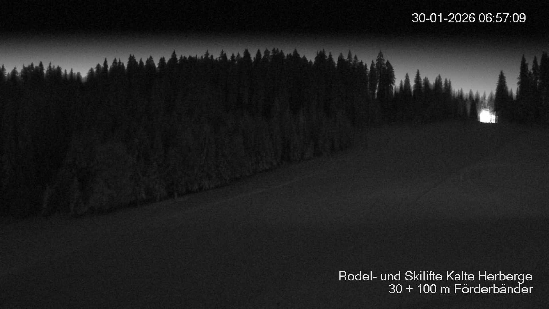 Archiv Foto Webcam Skipiste Kalte Herberge