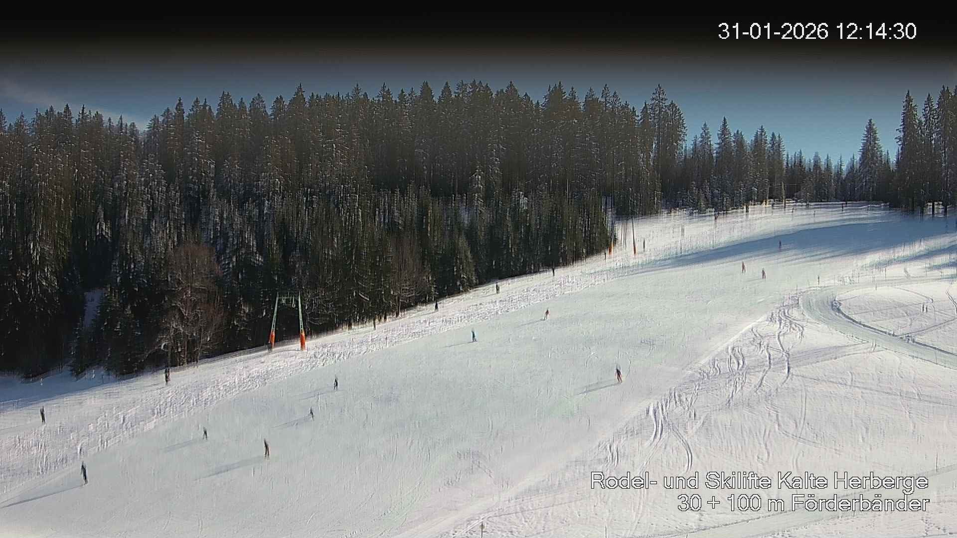 Archived image Webcam Ski lift Kalte Herberge
