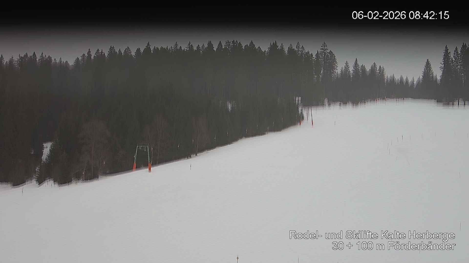 Archiv Foto Webcam Skipiste Kalte Herberge