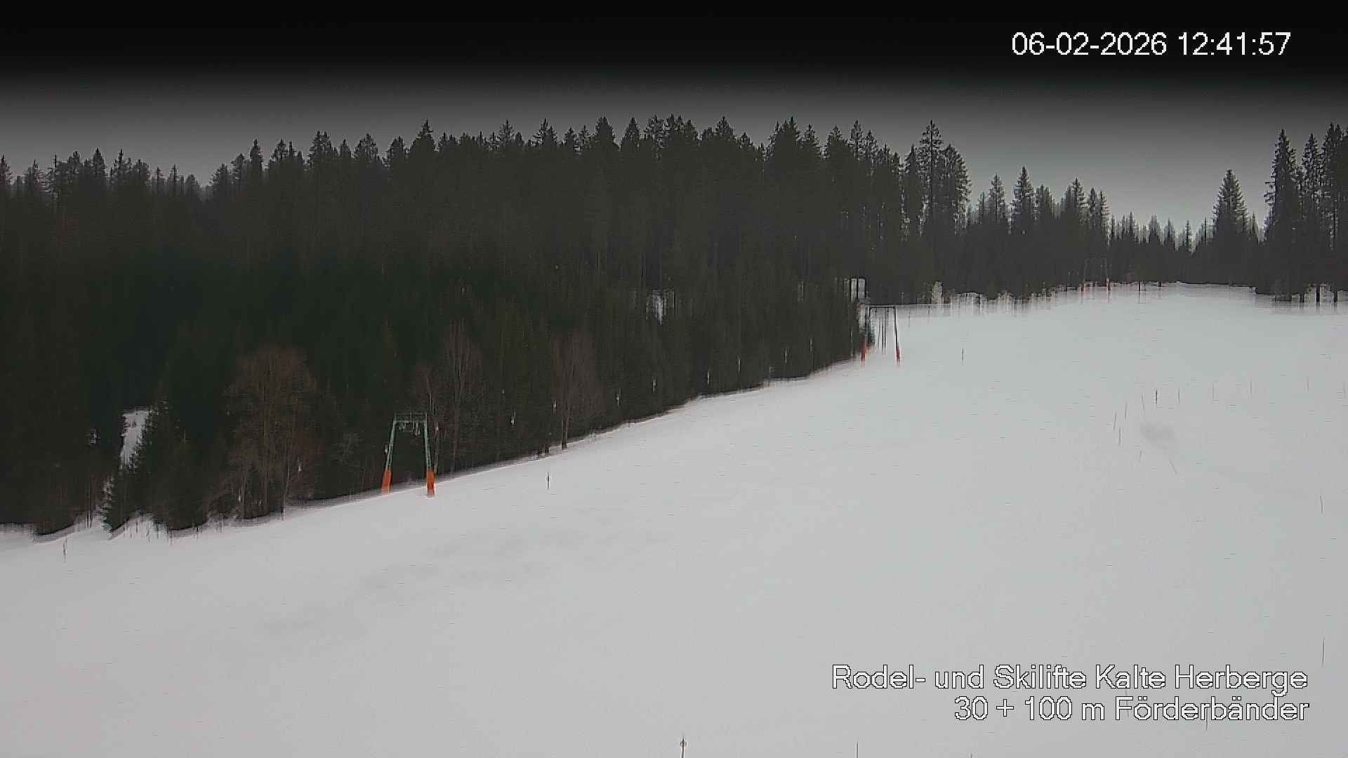 Archiv Foto Webcam Skipiste Kalte Herberge