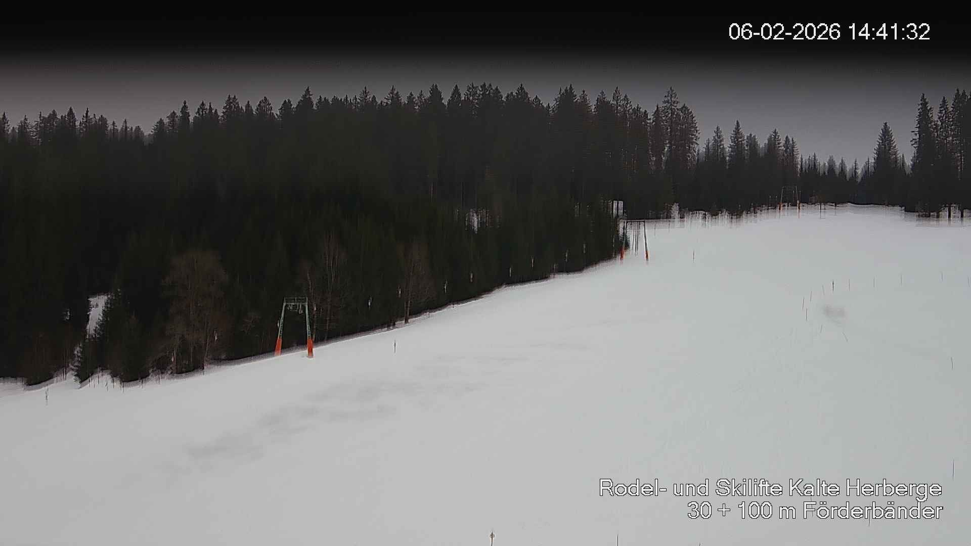 Archiv Foto Webcam Skipiste Kalte Herberge