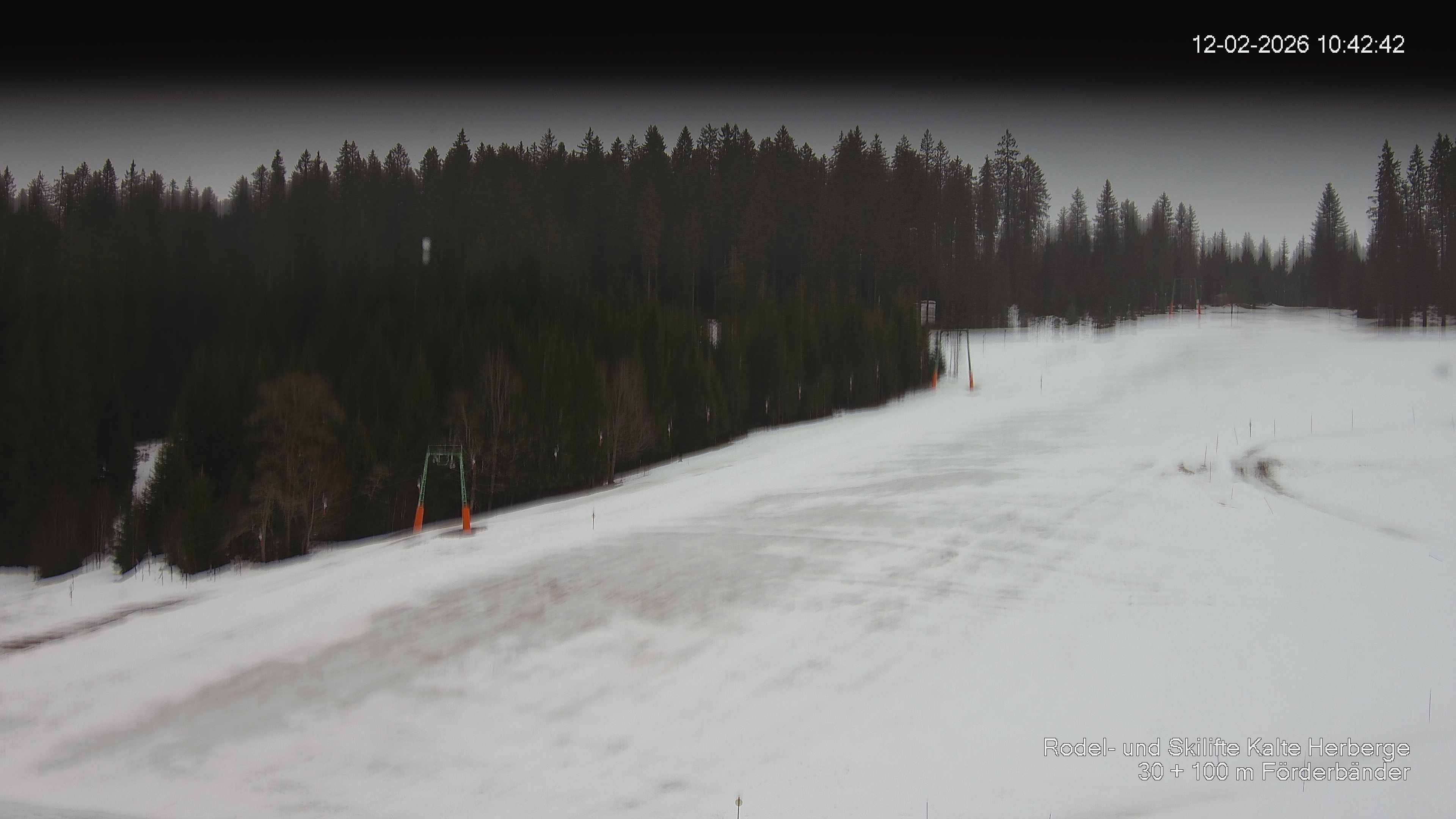 Archiv Foto Webcam Skipiste Kalte Herberge