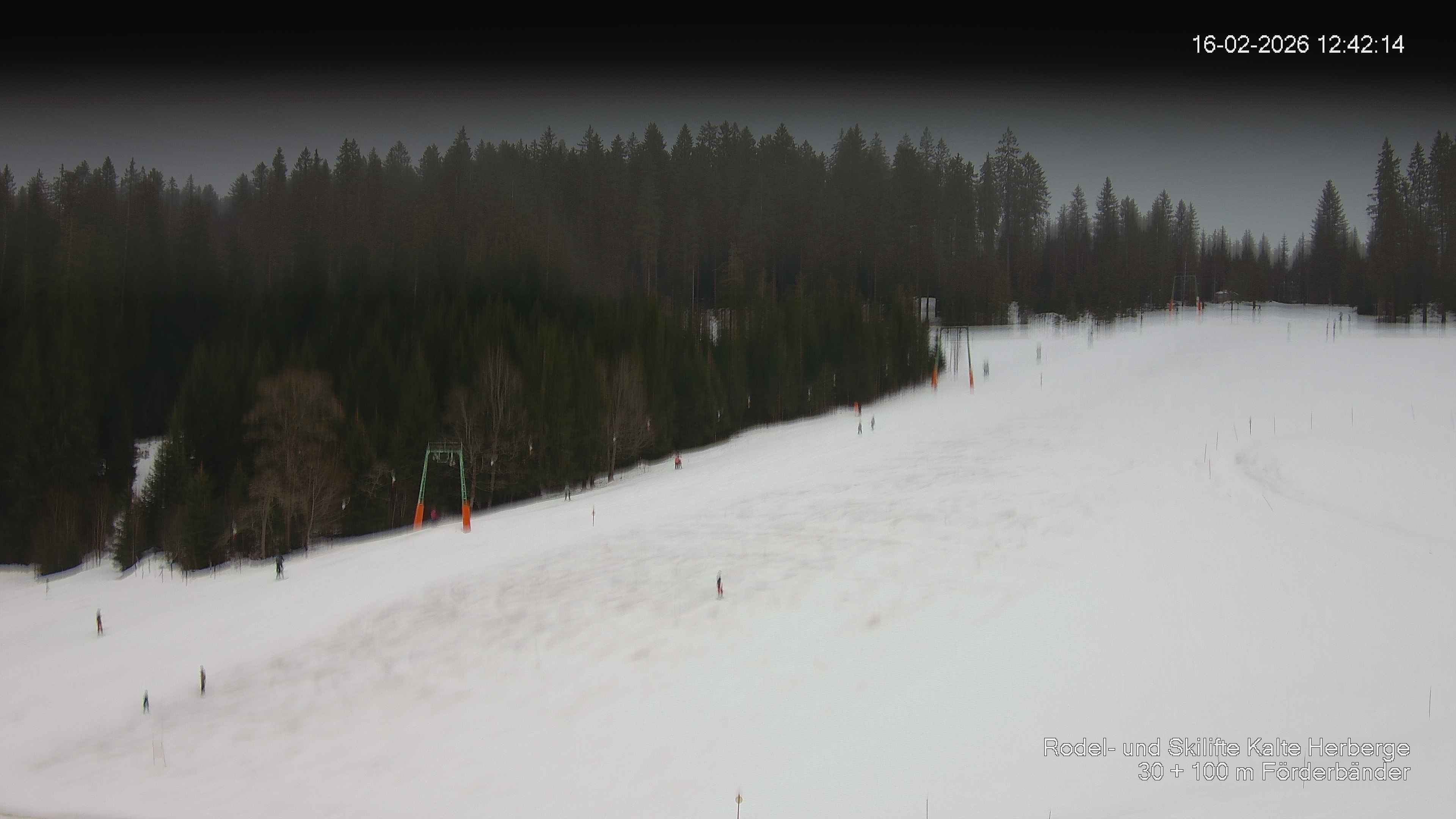 Archiv Foto Webcam Skipiste Kalte Herberge