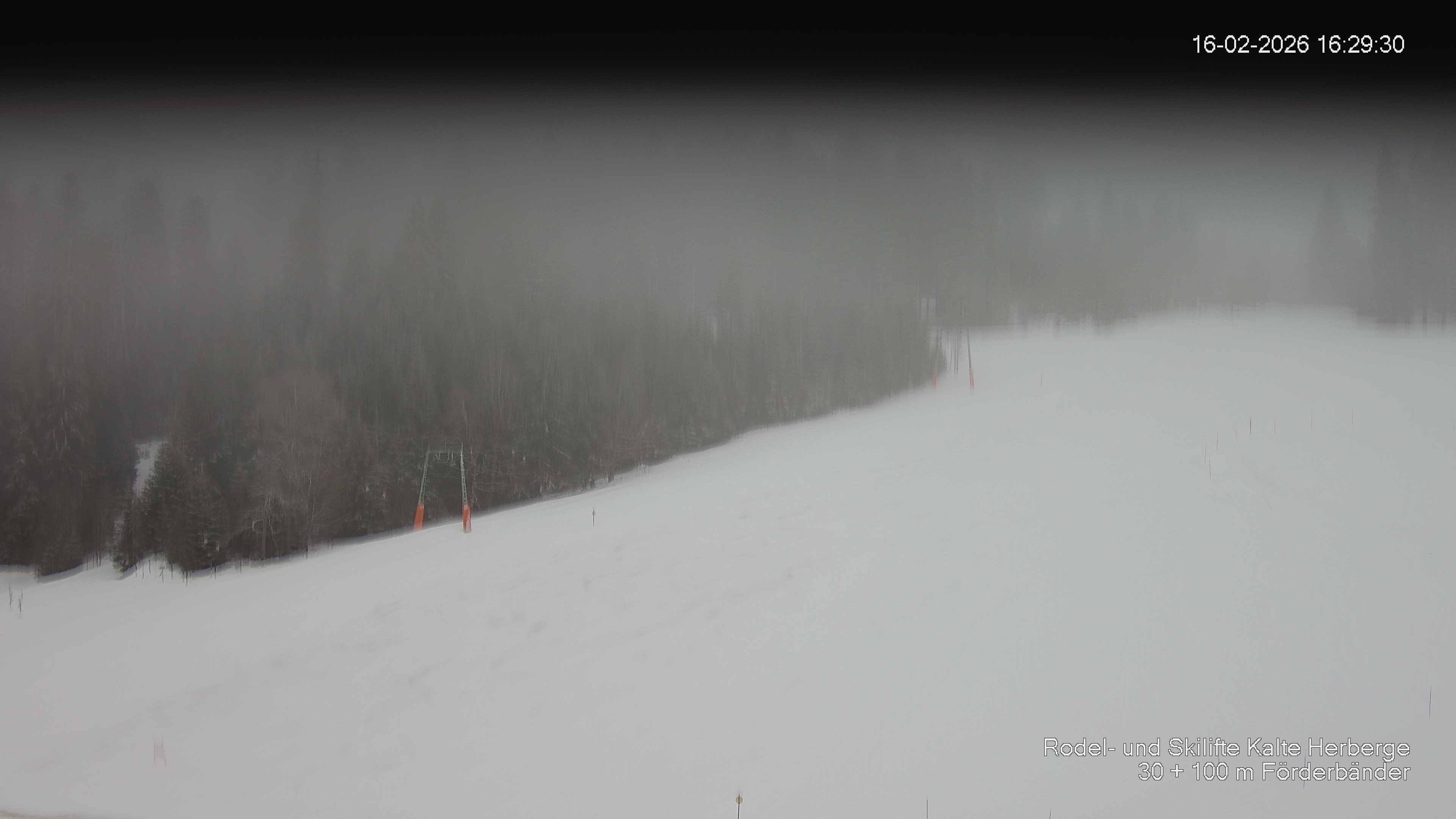 Archiv Foto Webcam Skipiste Kalte Herberge