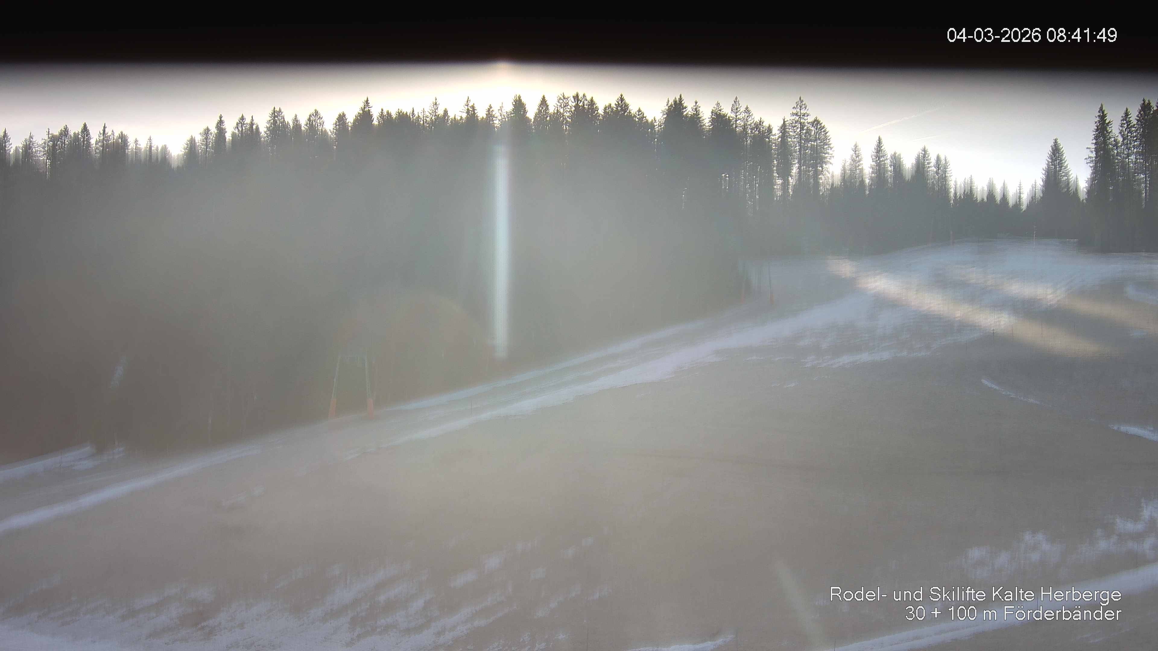 Archiv Foto Webcam Skipiste Kalte Herberge