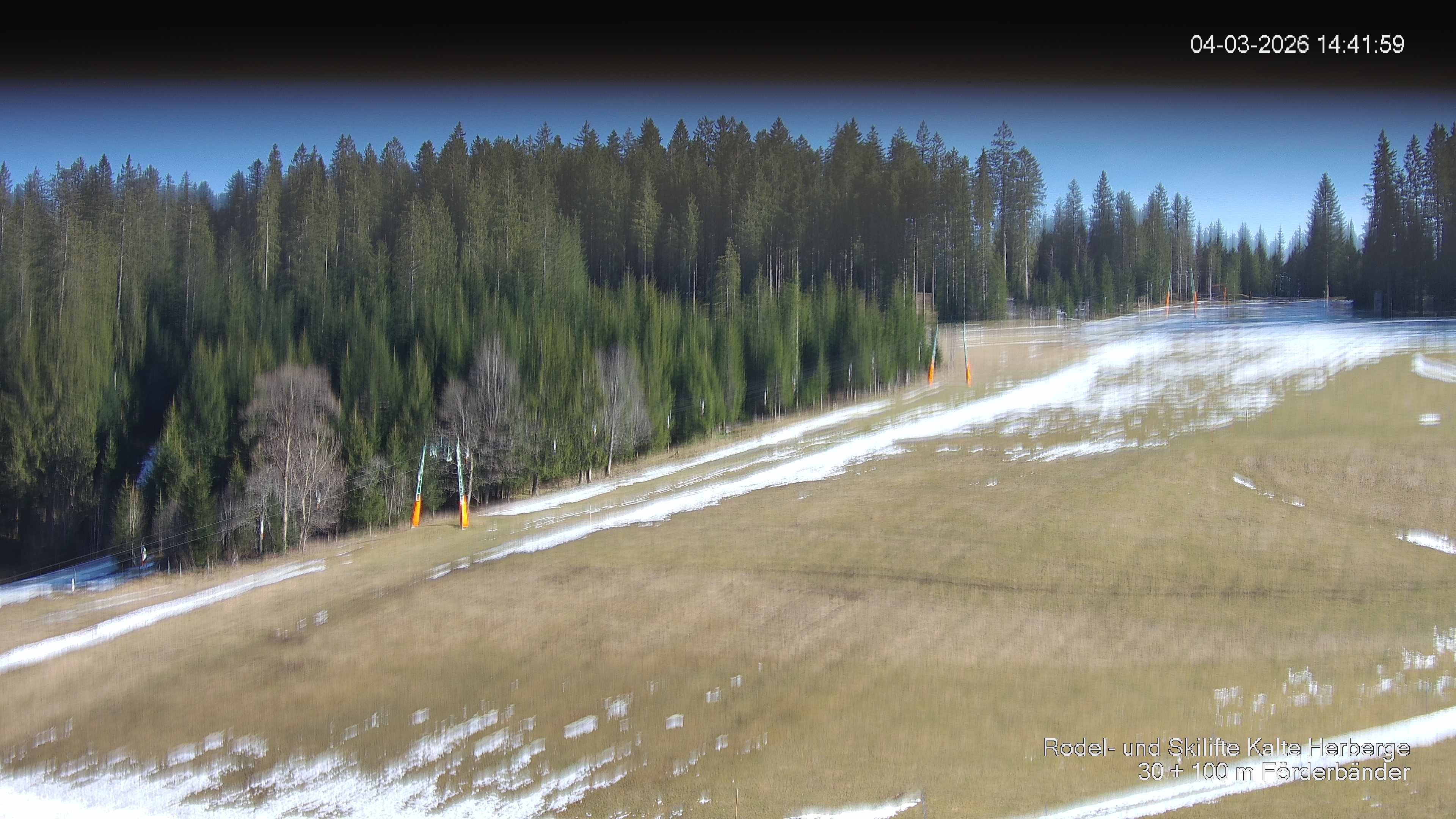 Archiv Foto Webcam Skipiste Kalte Herberge
