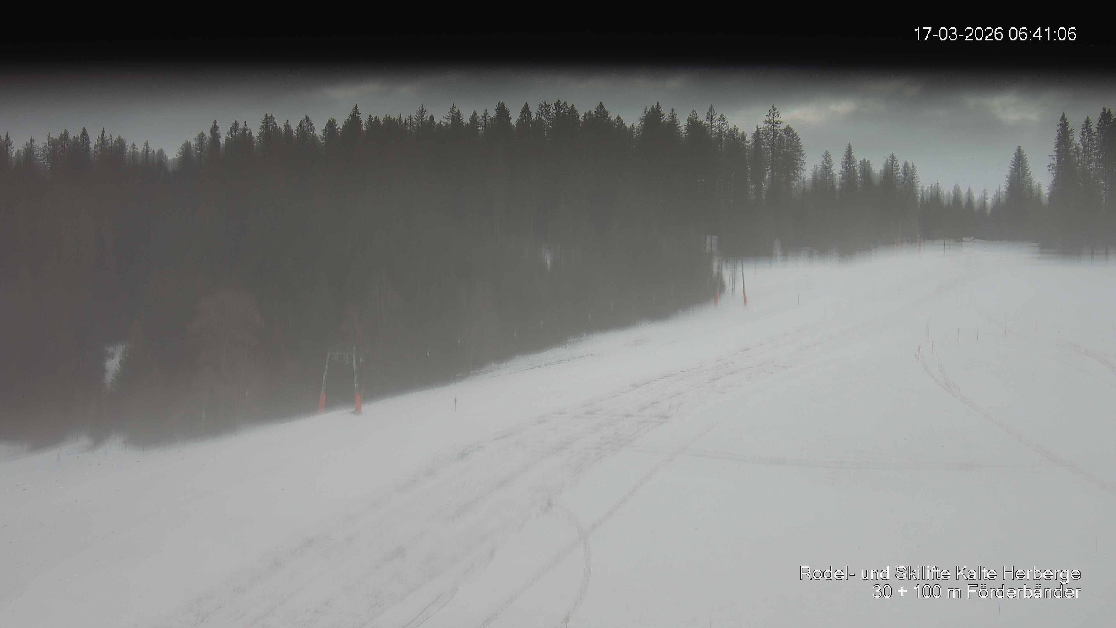 Archiv Foto Webcam Skipiste Kalte Herberge