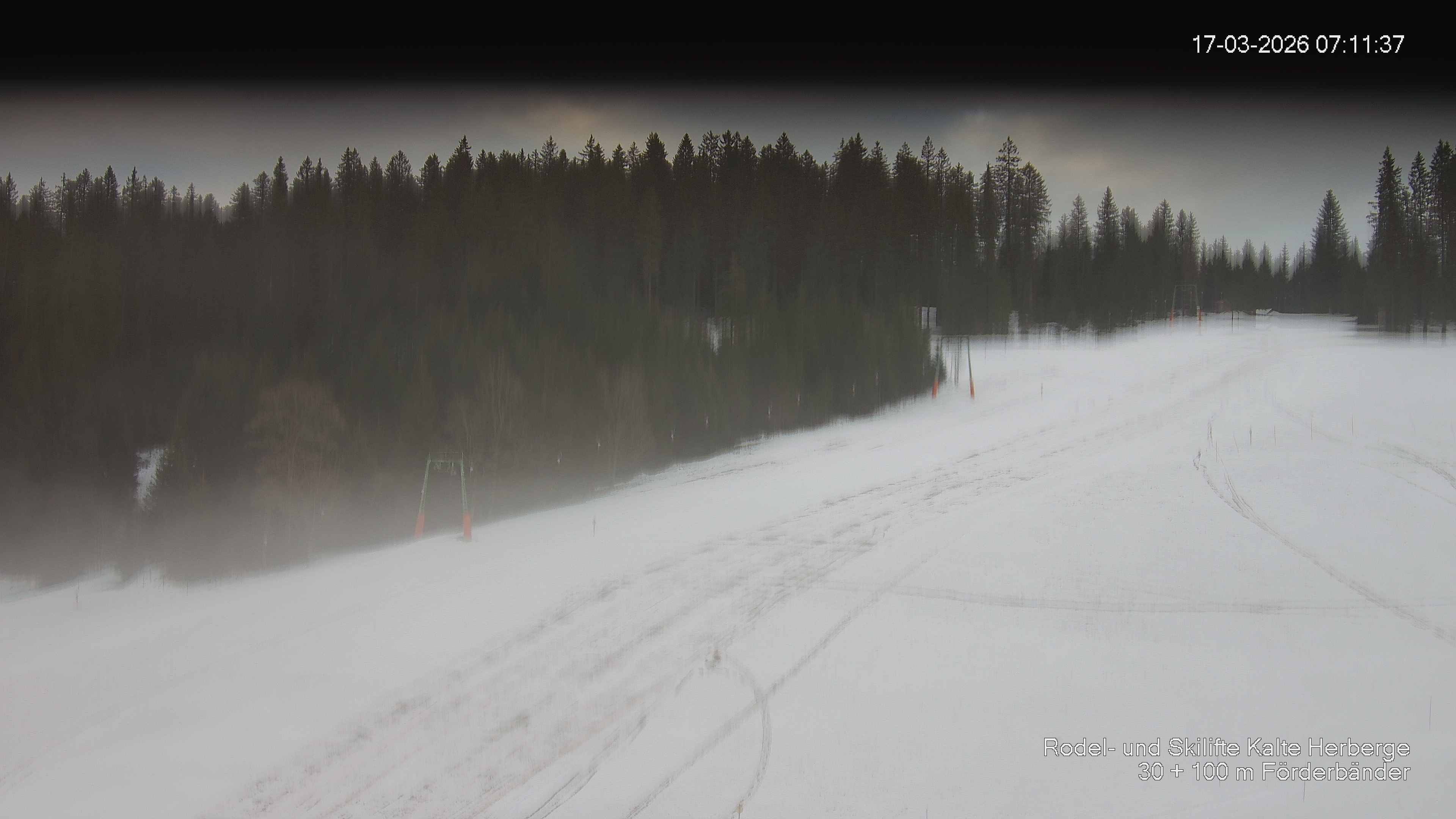 Archiv Foto Webcam Skipiste Kalte Herberge