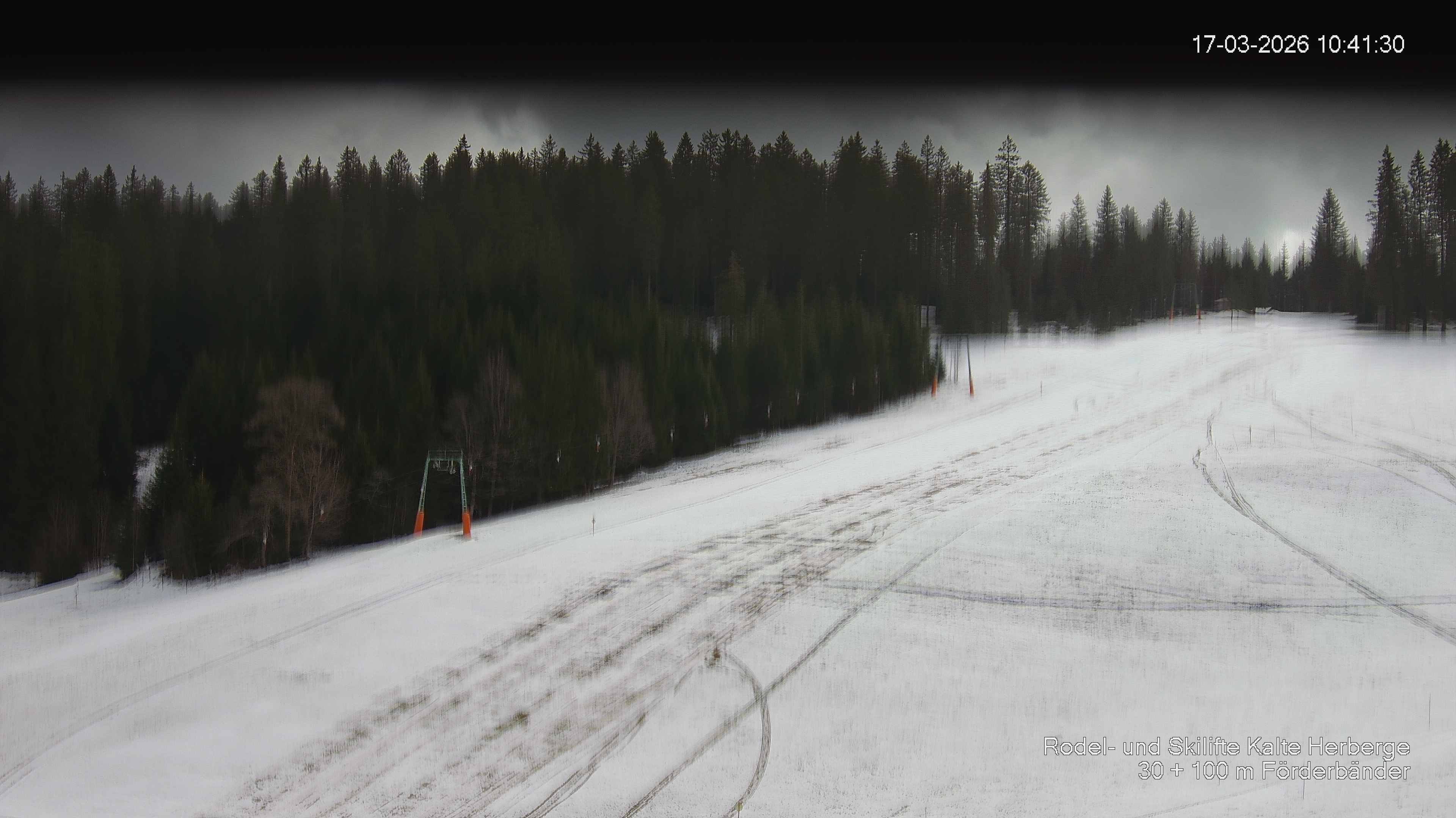 Archiv Foto Webcam Skipiste Kalte Herberge