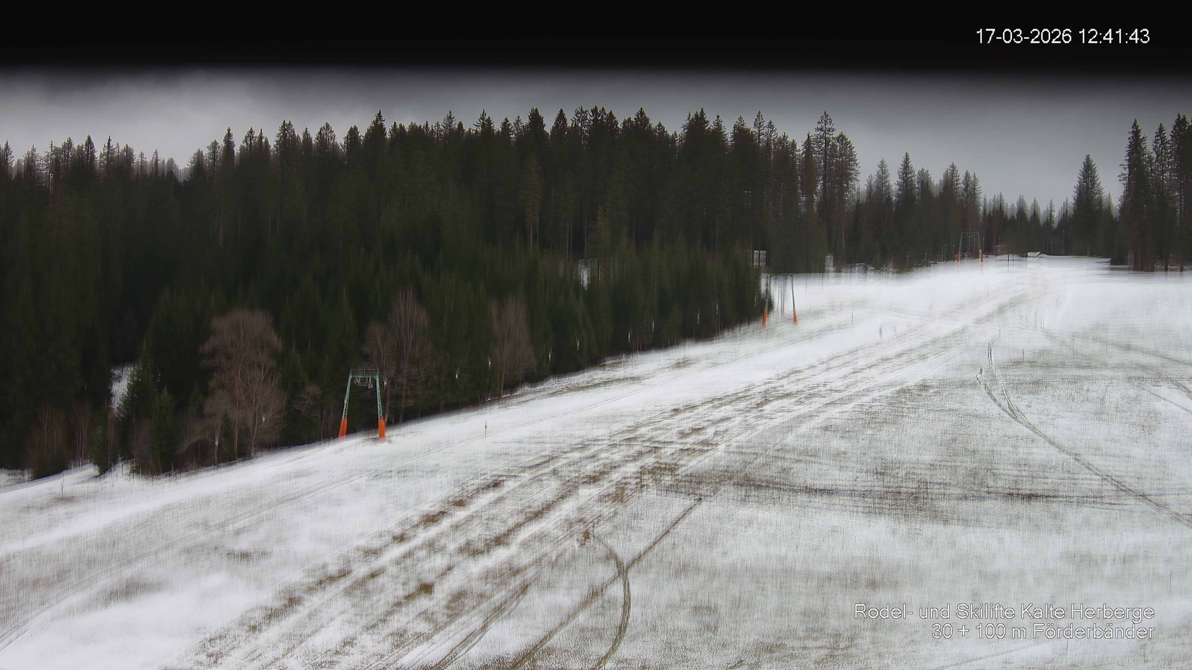 Archiv Foto Webcam Skipiste Kalte Herberge