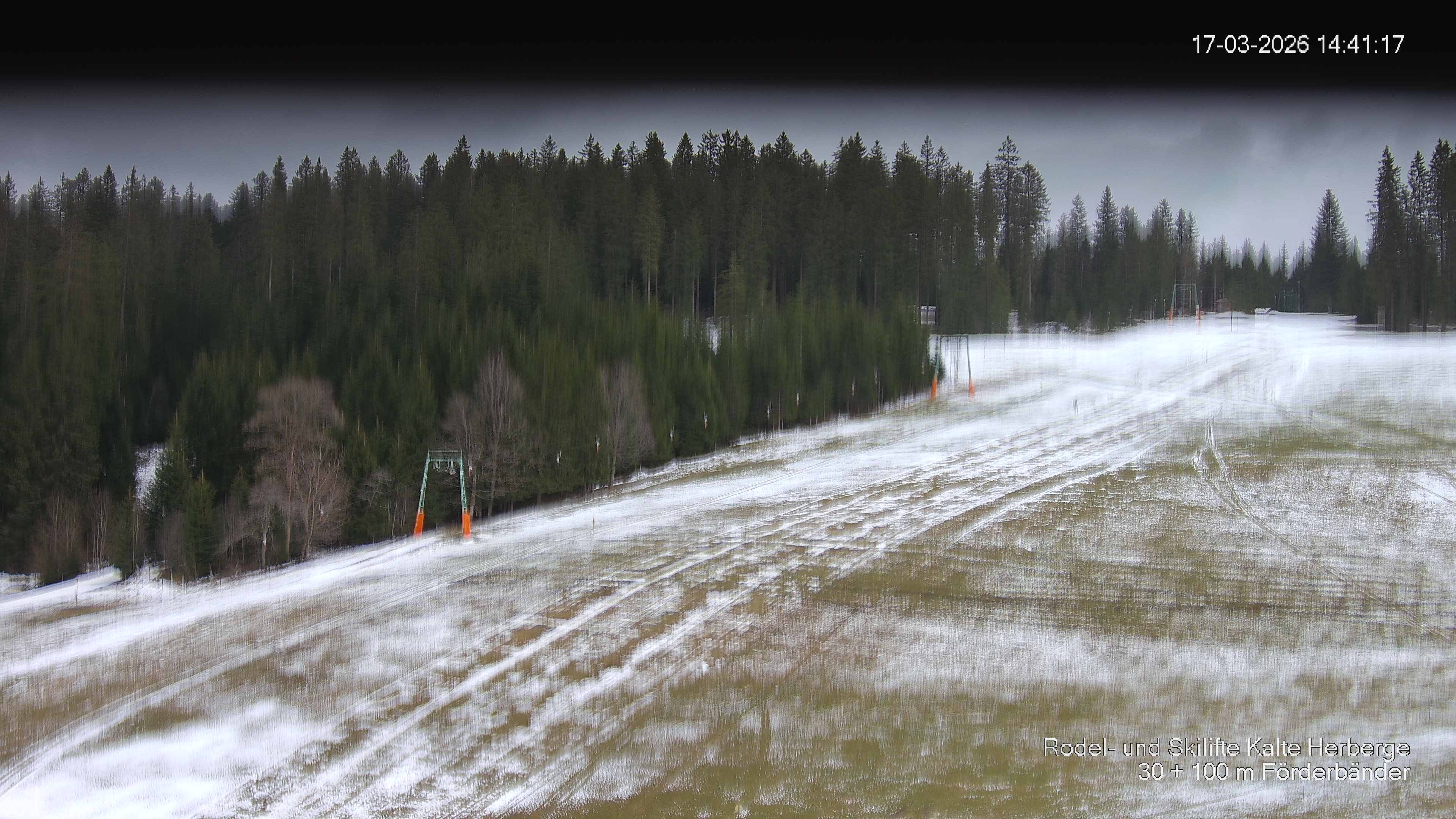 Archiv Foto Webcam Skipiste Kalte Herberge