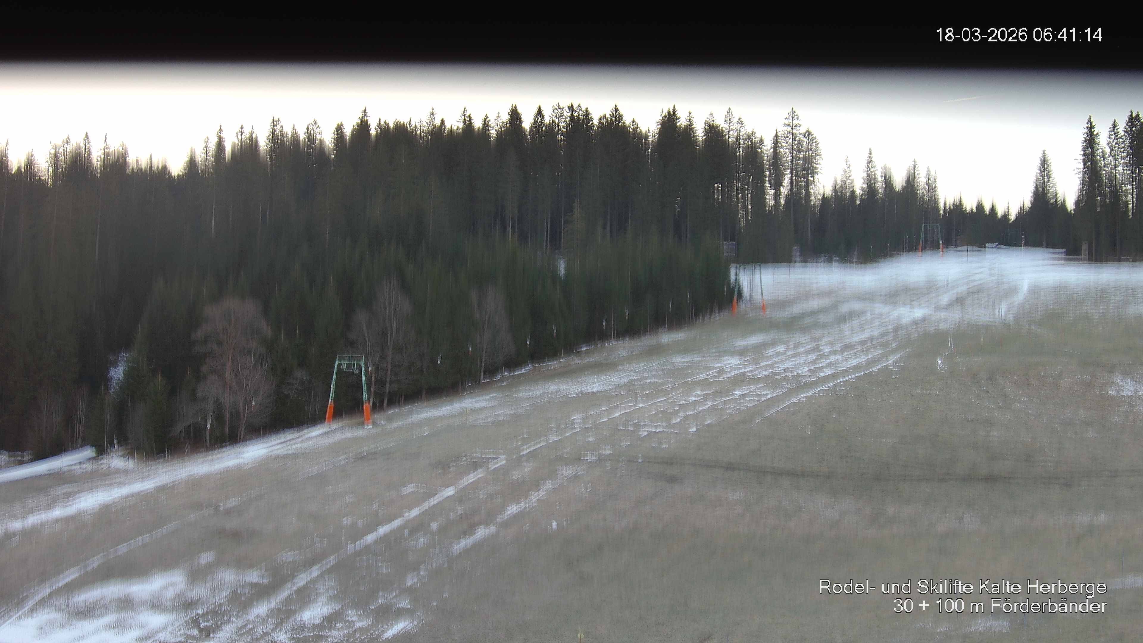Archiv Foto Webcam Skipiste Kalte Herberge