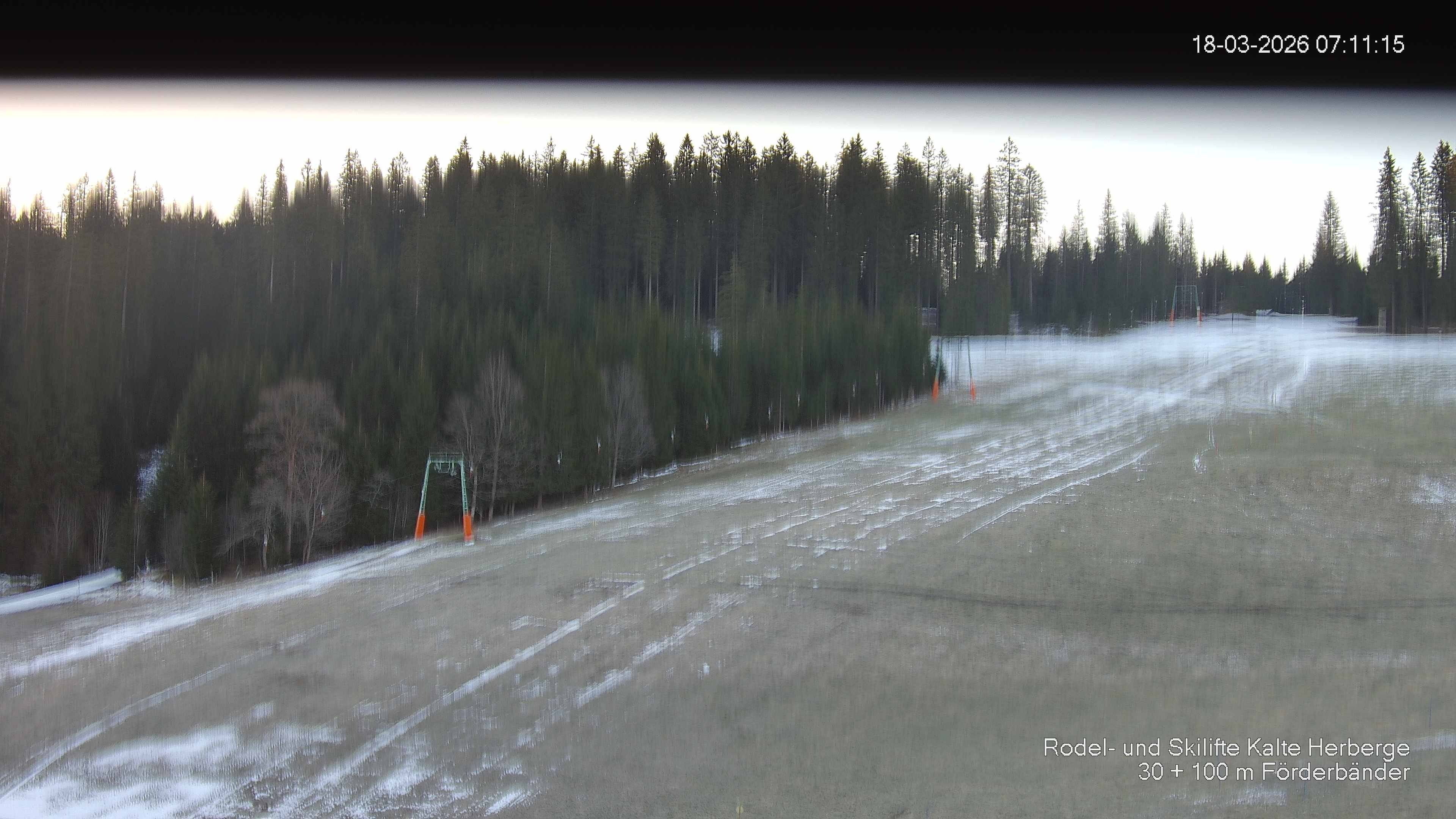 Archiv Foto Webcam Skipiste Kalte Herberge