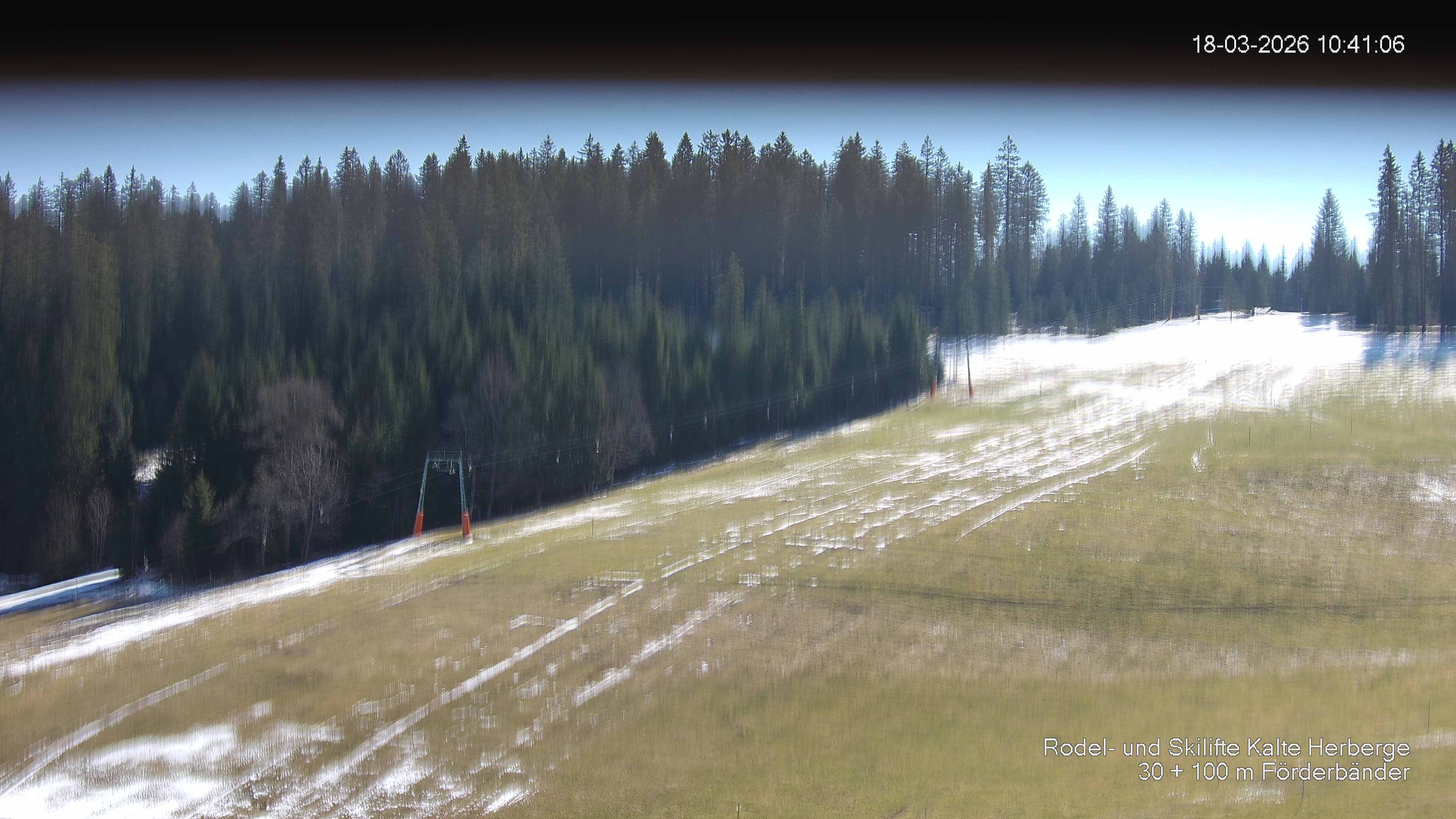 Archiv Foto Webcam Skipiste Kalte Herberge