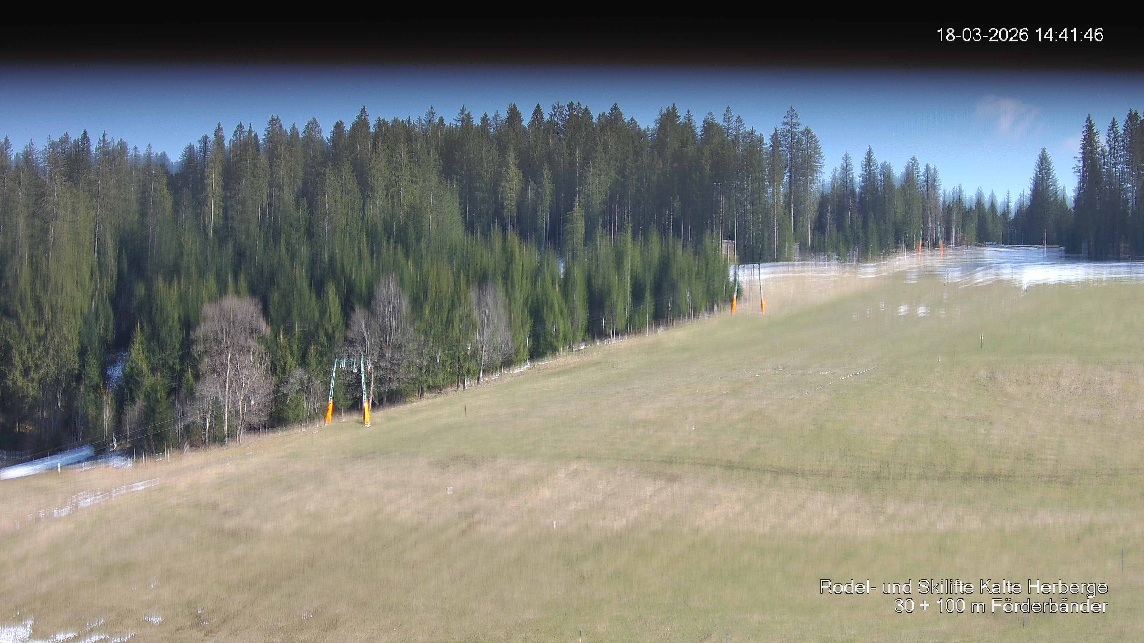 Archiv Foto Webcam Skipiste Kalte Herberge