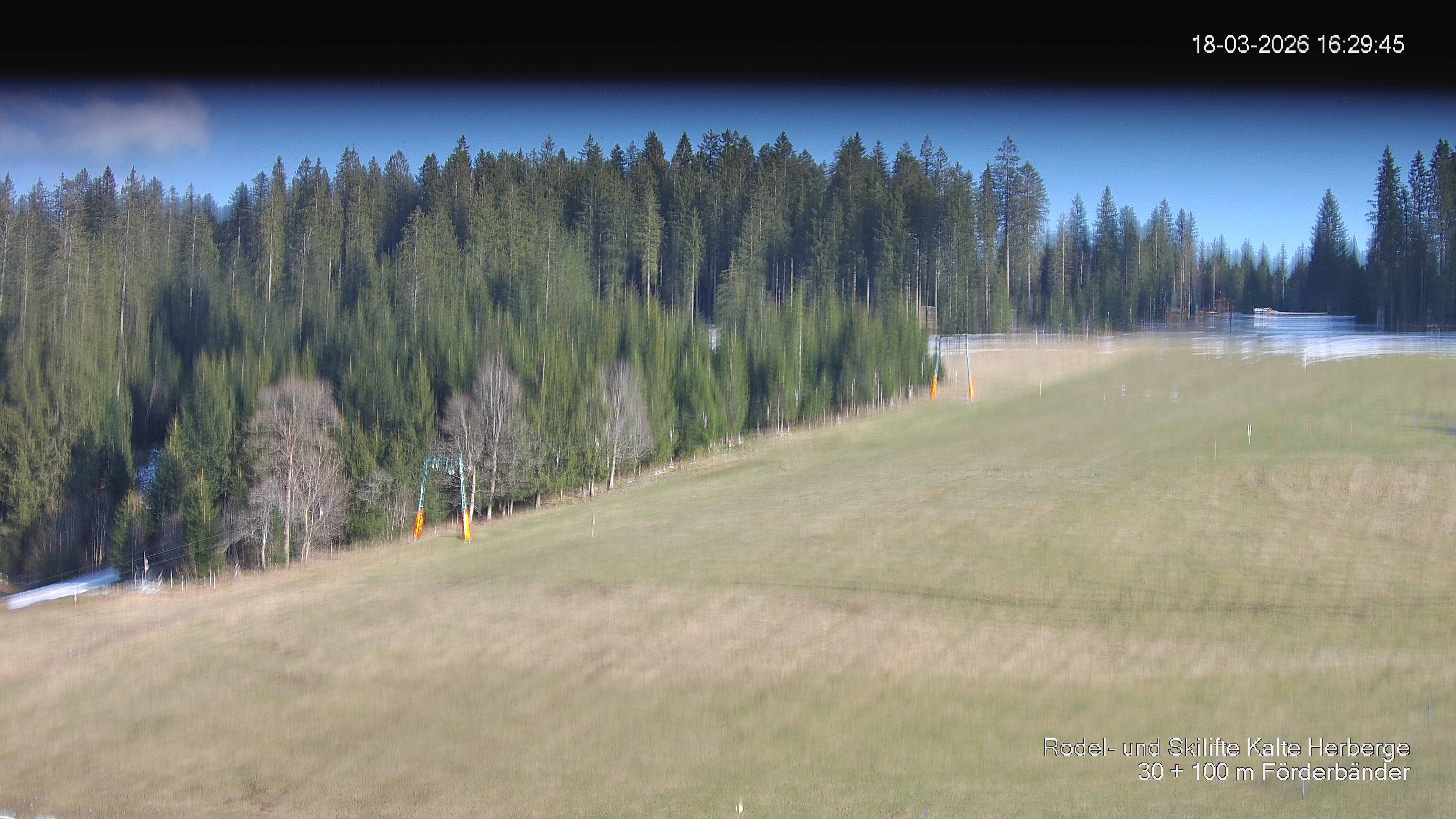 Archiv Foto Webcam Skipiste Kalte Herberge