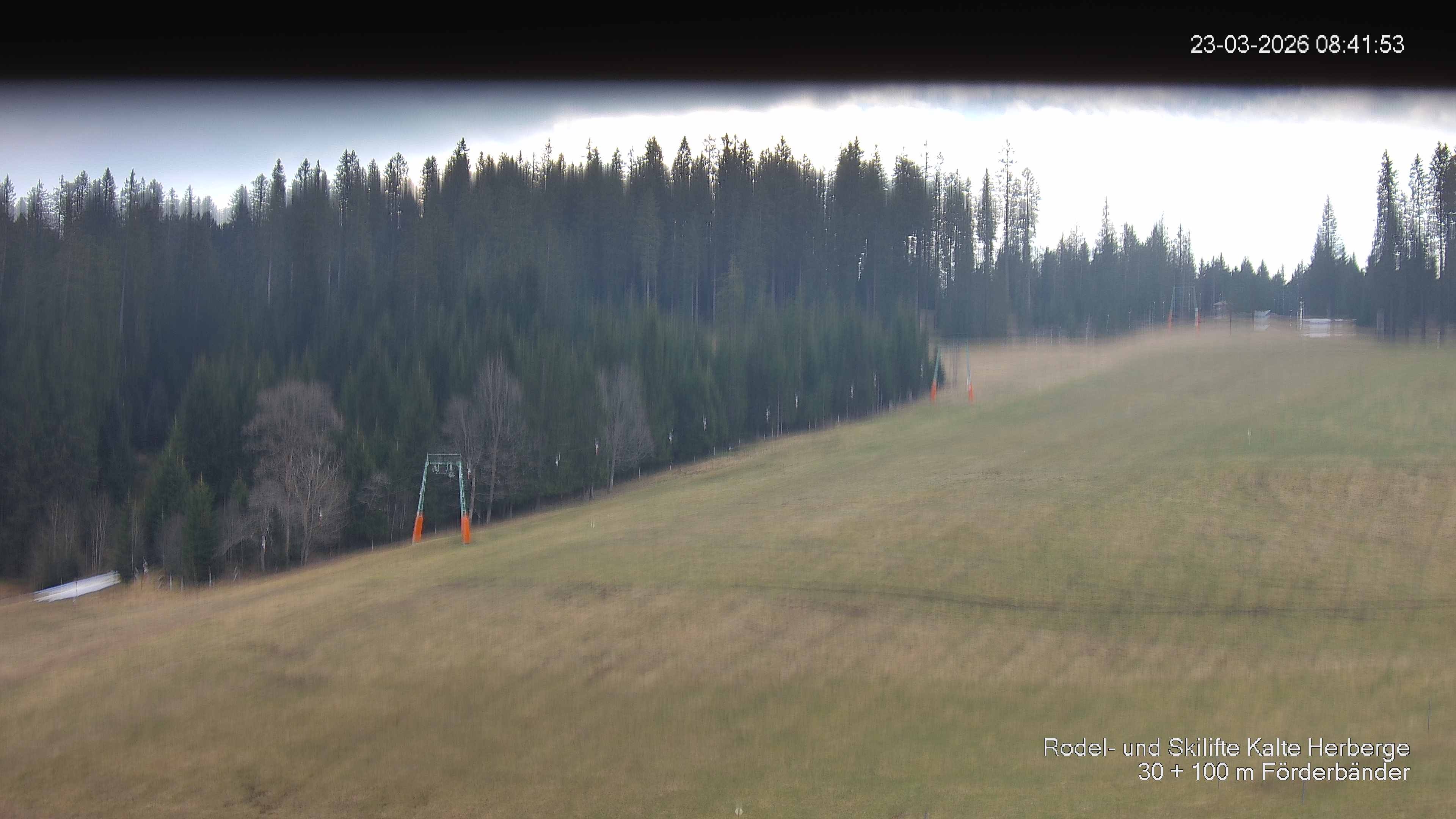 Archived image Webcam Ski lift Kalte Herberge