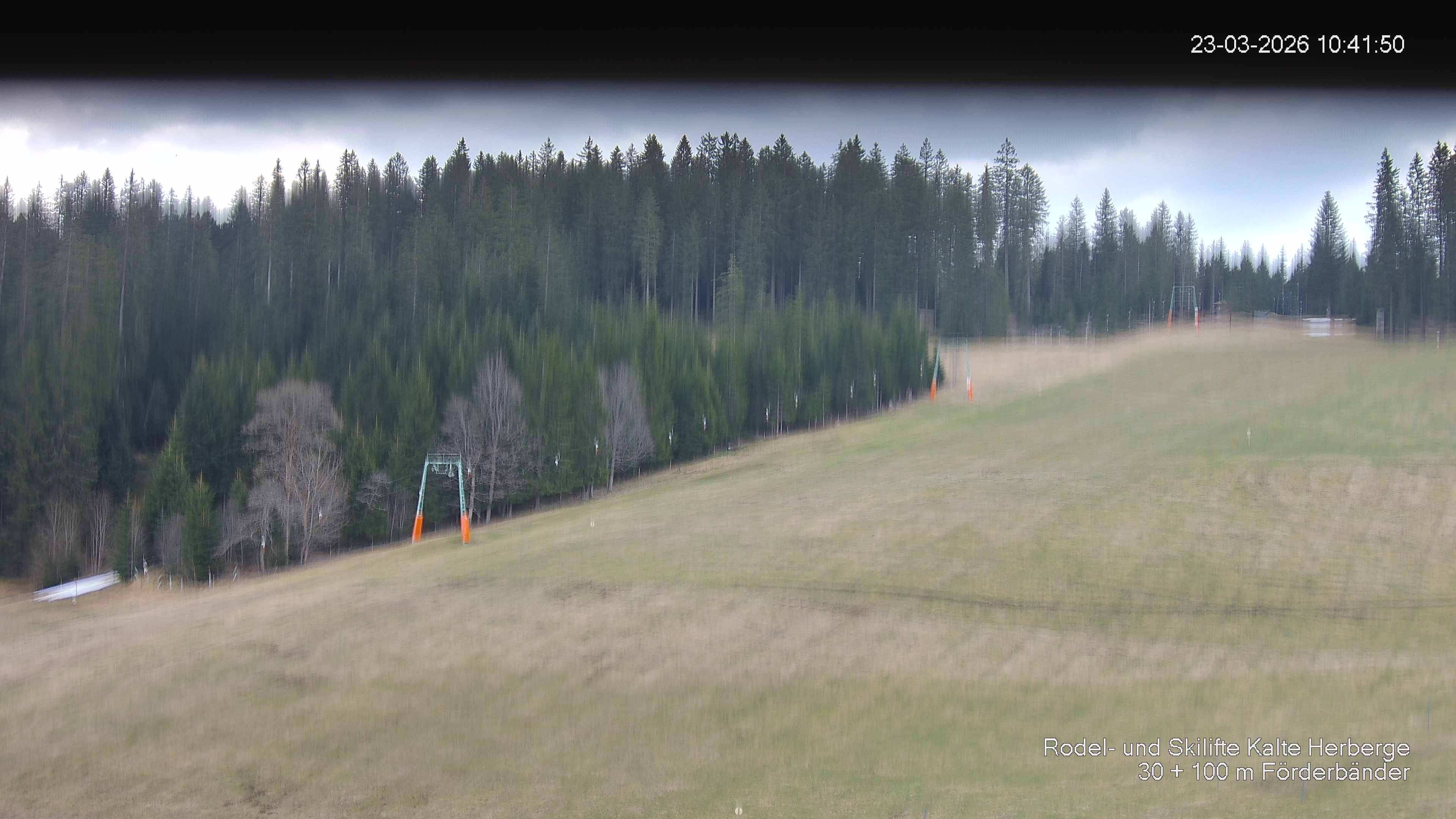 Archived image Webcam Ski lift Kalte Herberge