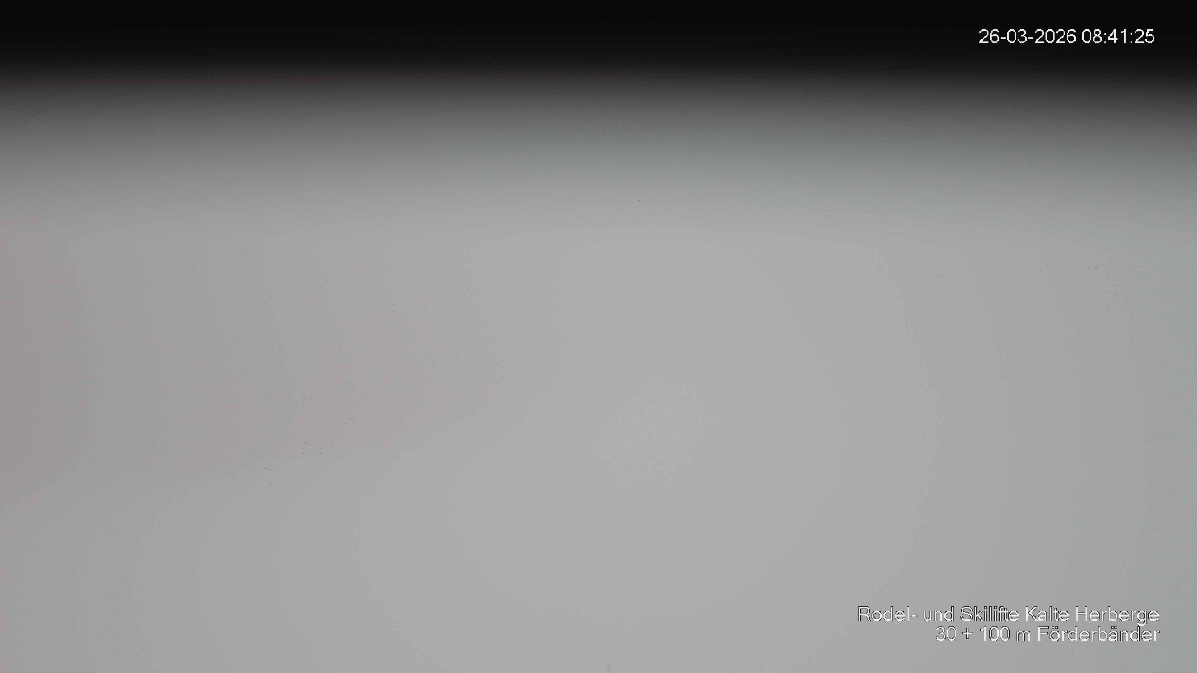 Archived image Webcam Ski lift Kalte Herberge