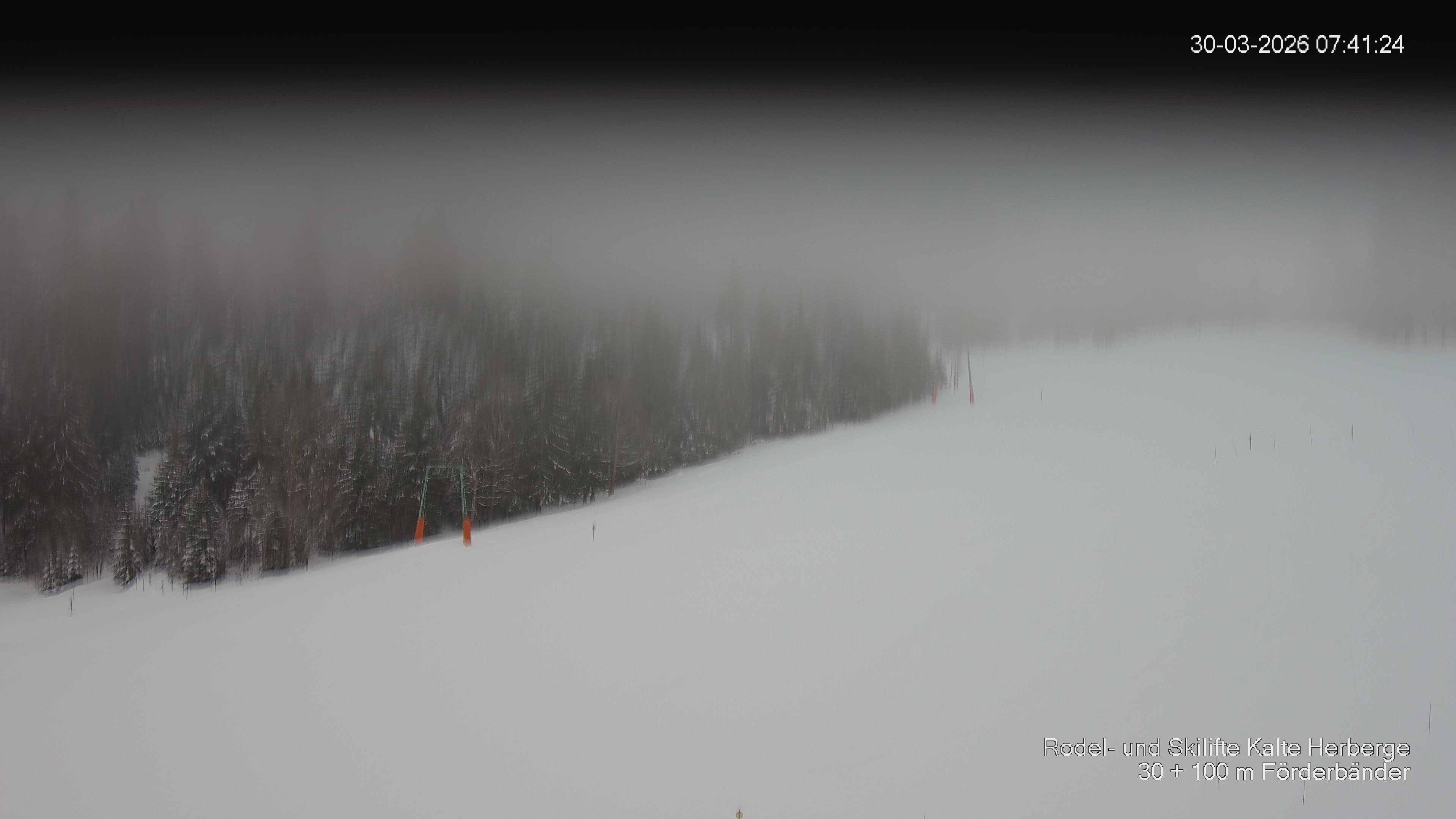 Archiv Foto Webcam Skipiste Kalte Herberge