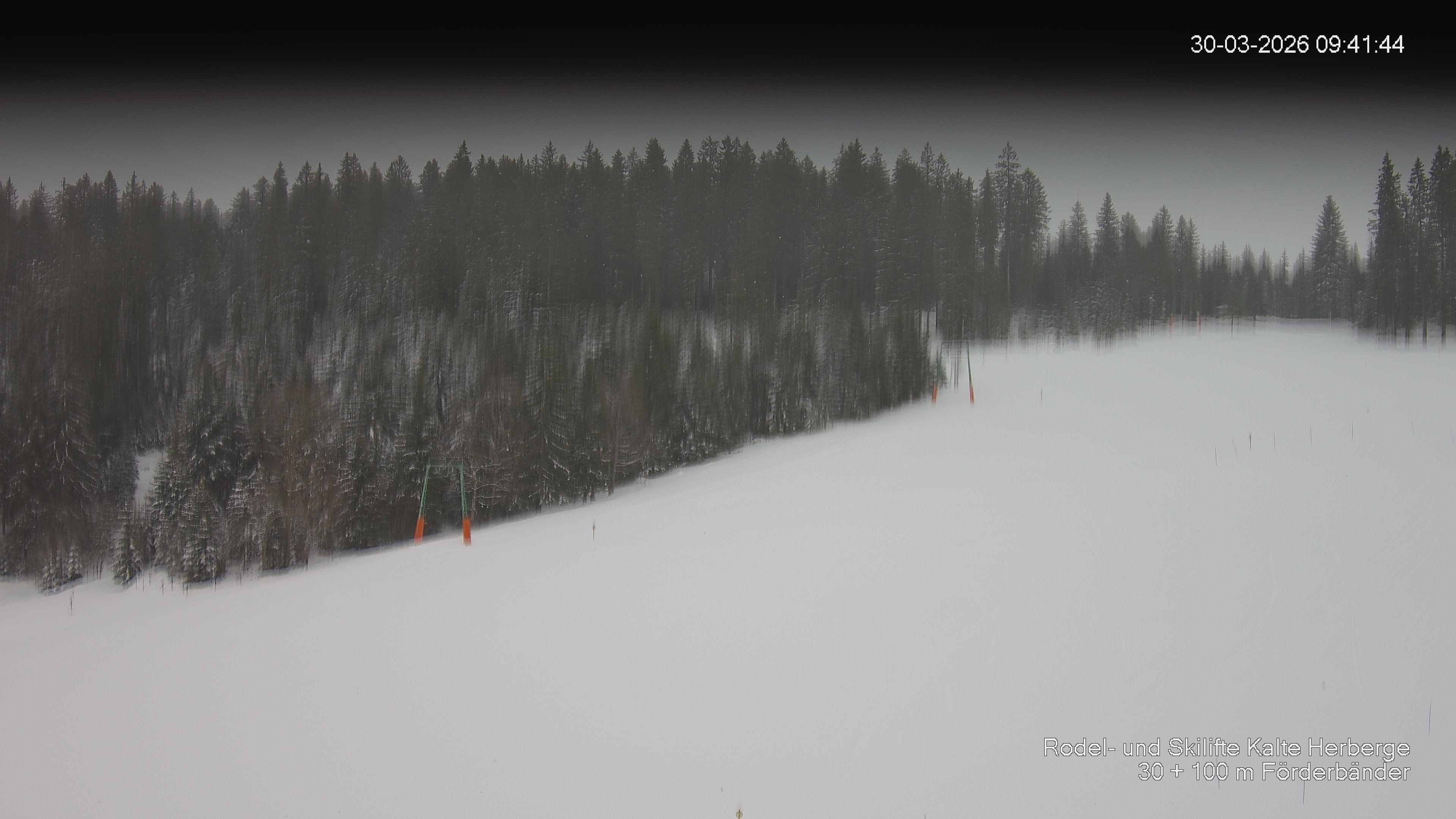 Archiv Foto Webcam Skipiste Kalte Herberge