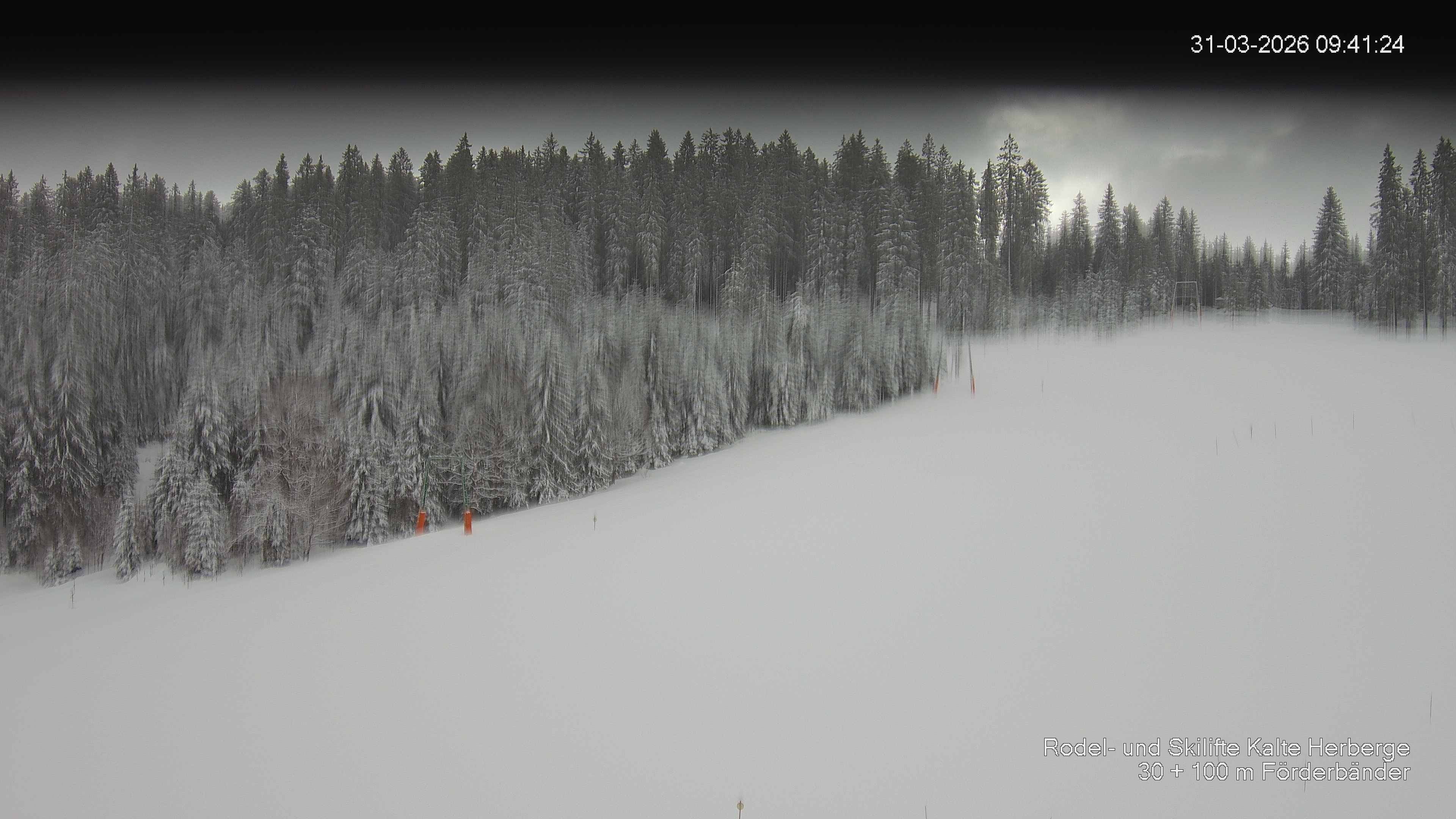 Archived image Webcam Ski lift Kalte Herberge