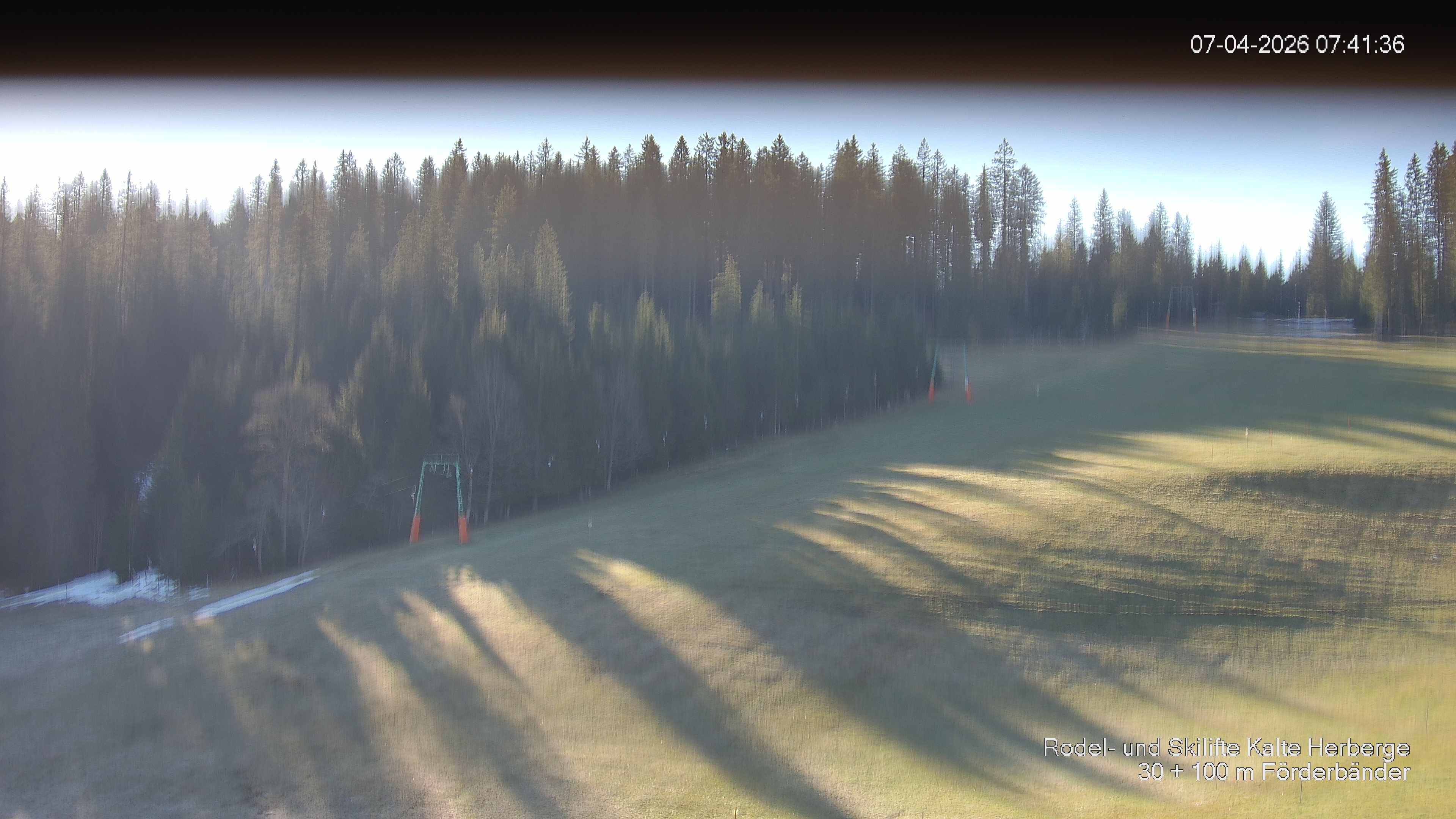 Archiv Foto Webcam Skipiste Kalte Herberge