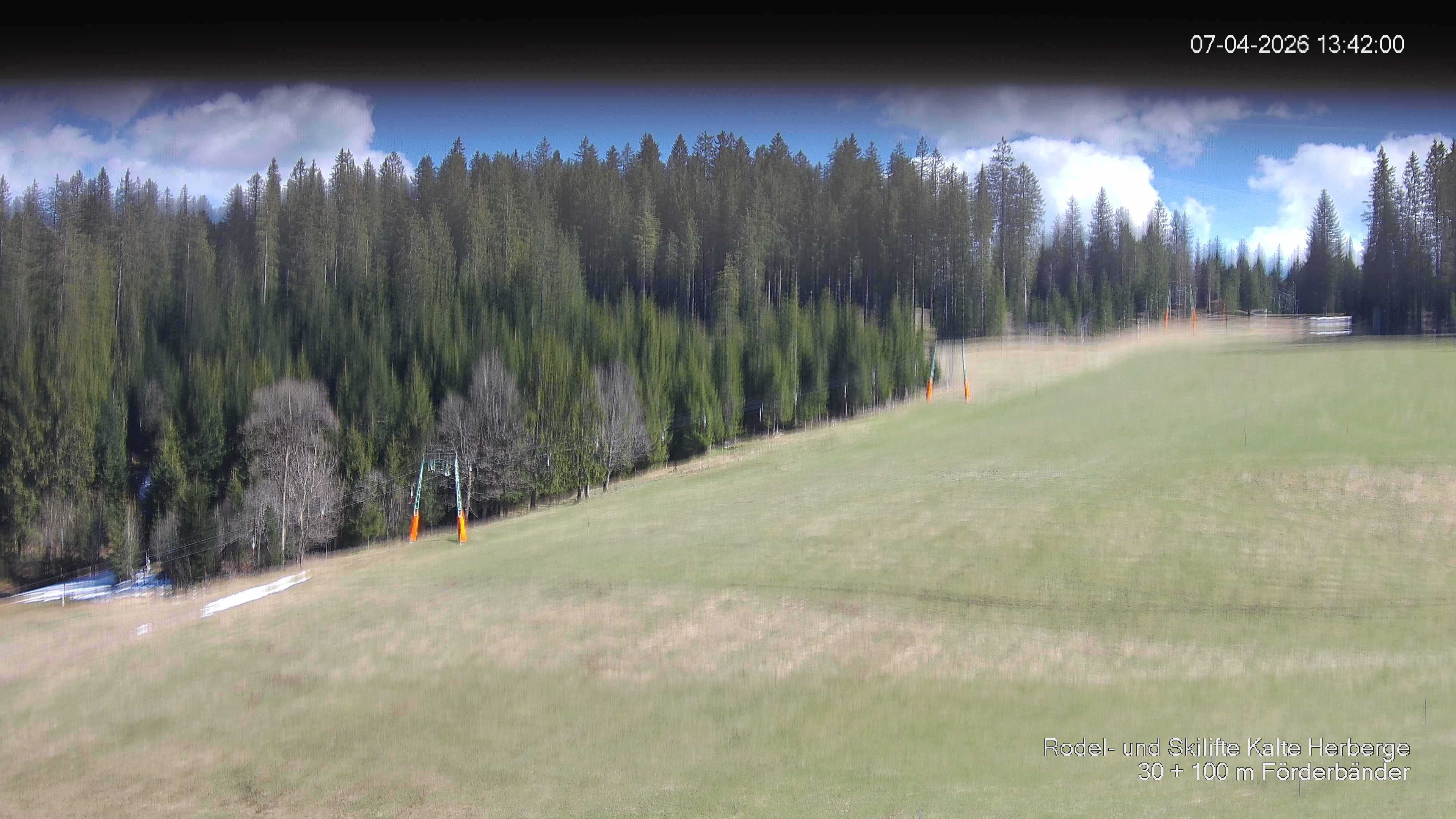 Archiv Foto Webcam Skipiste Kalte Herberge