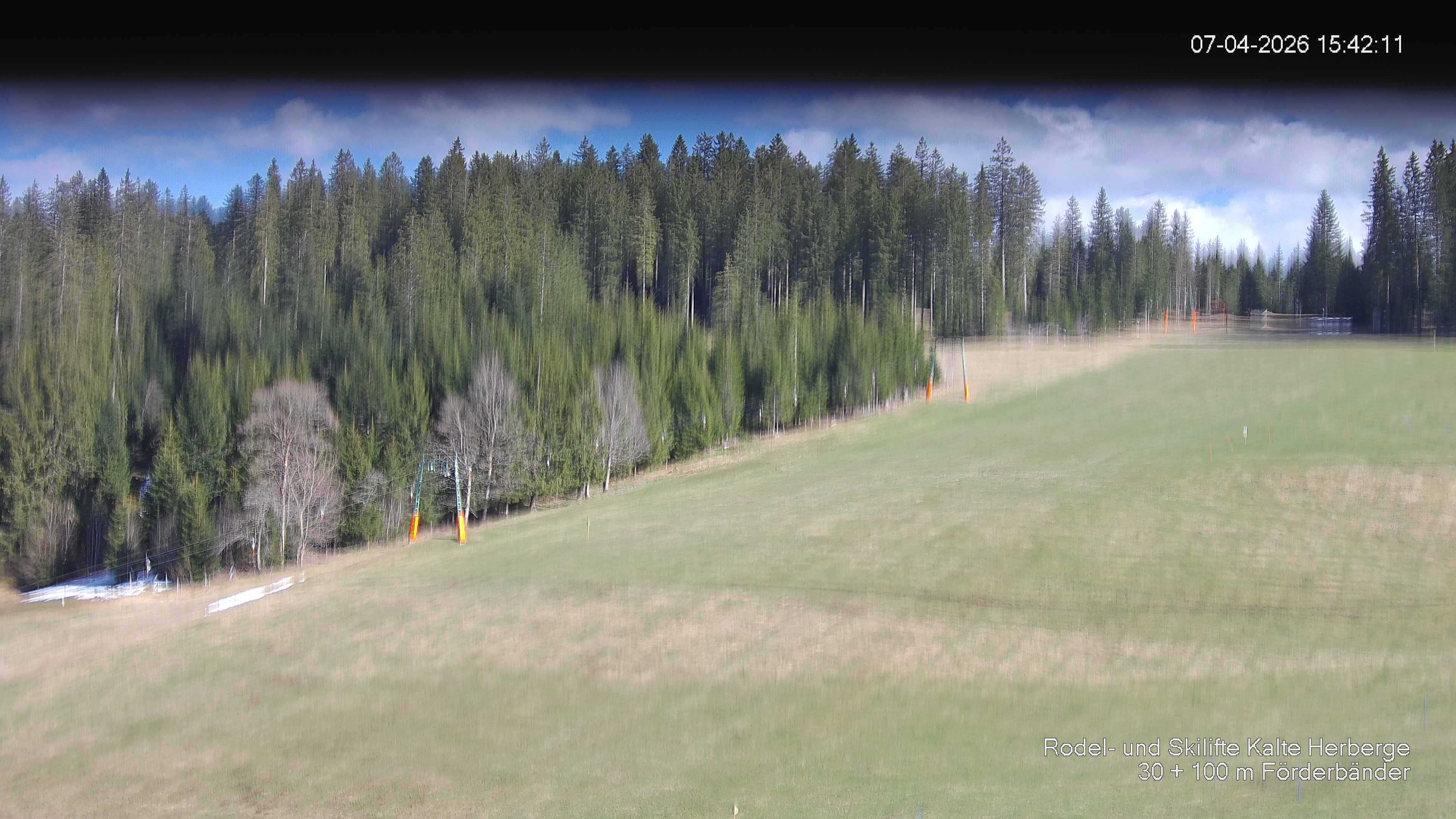 Archiv Foto Webcam Skipiste Kalte Herberge