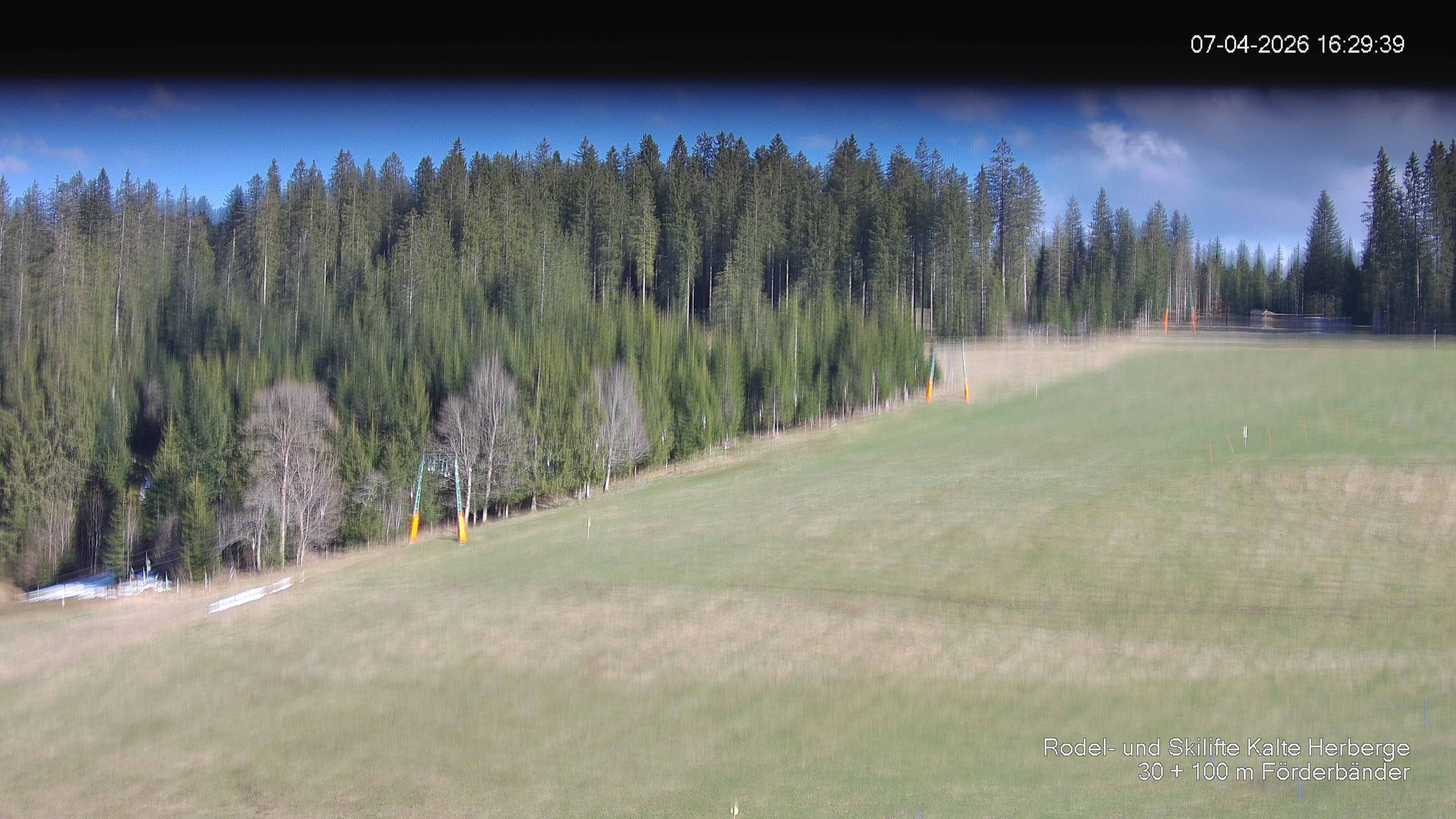 Archiv Foto Webcam Skipiste Kalte Herberge